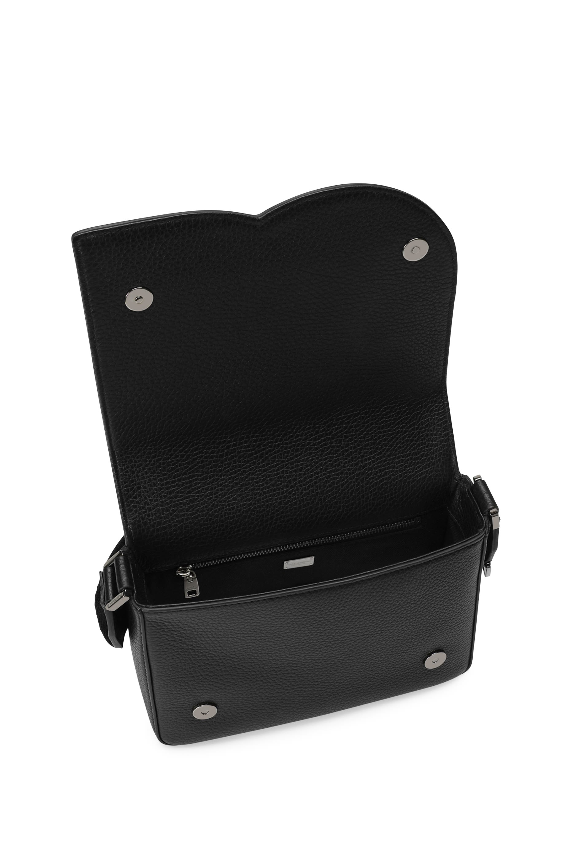 حقيبة متوسطة بشعار الماركة