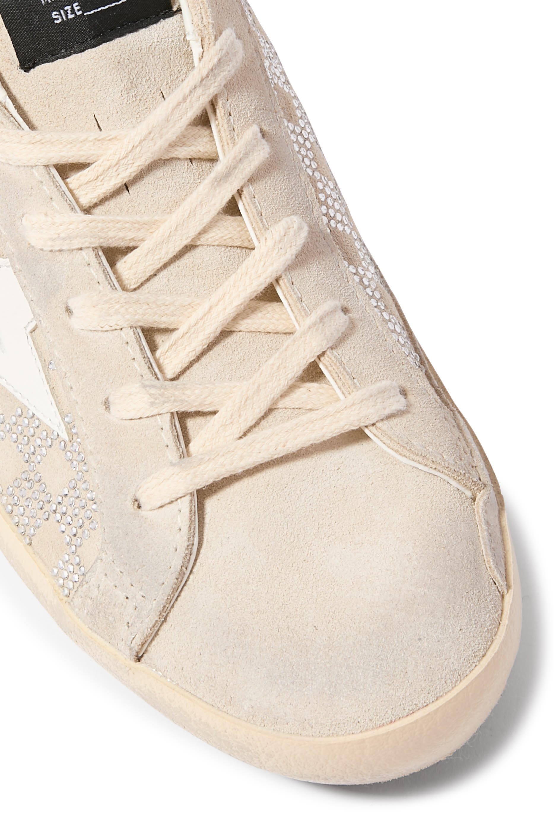 سنيكرز سوبر ستار كلاسيكي بنقشة مربعات