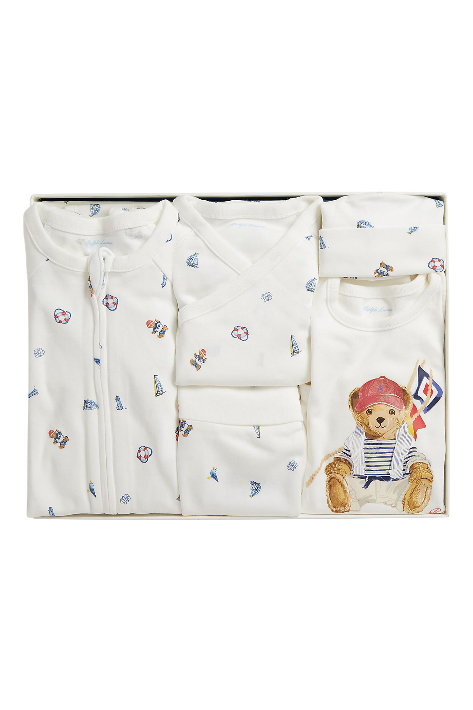 Kids  Printed 6-Piece Cotton Gift Set