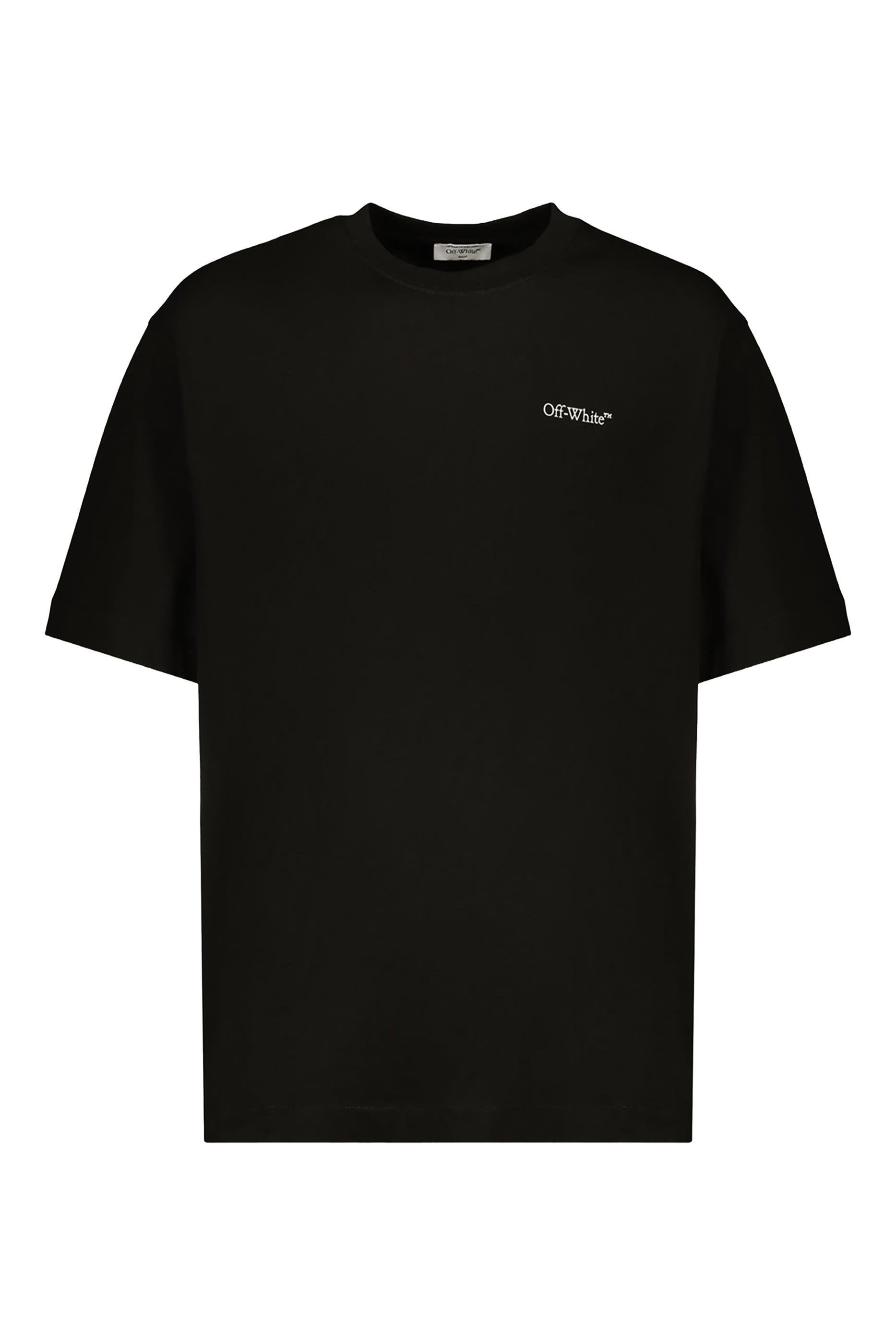 تيشيرت سكيت بأكمام قصيرة ونقشة منظر طبيعي وأسهم