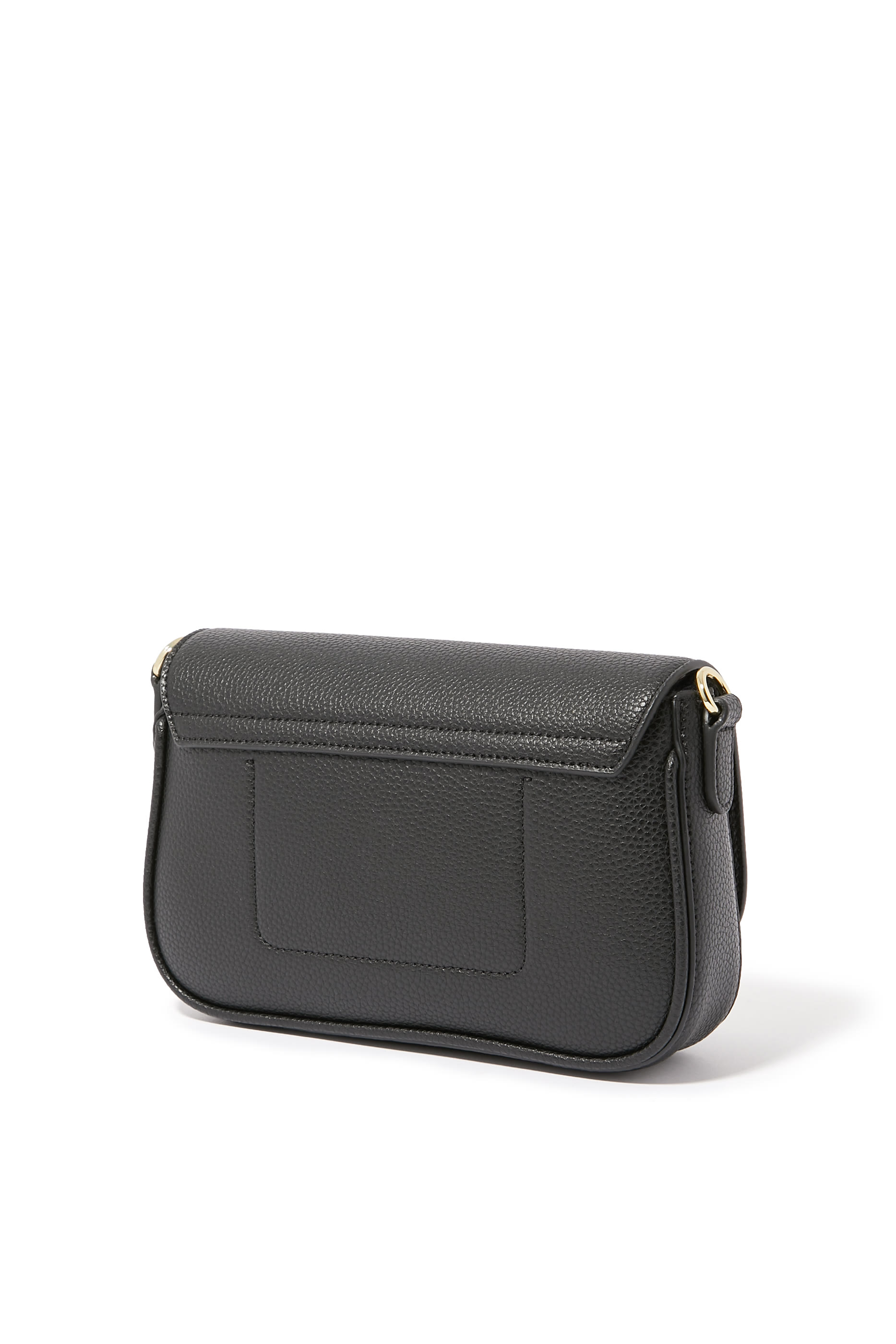 حقيبة كتف صغيرة بطبعة جلد غزال جلد صناعي