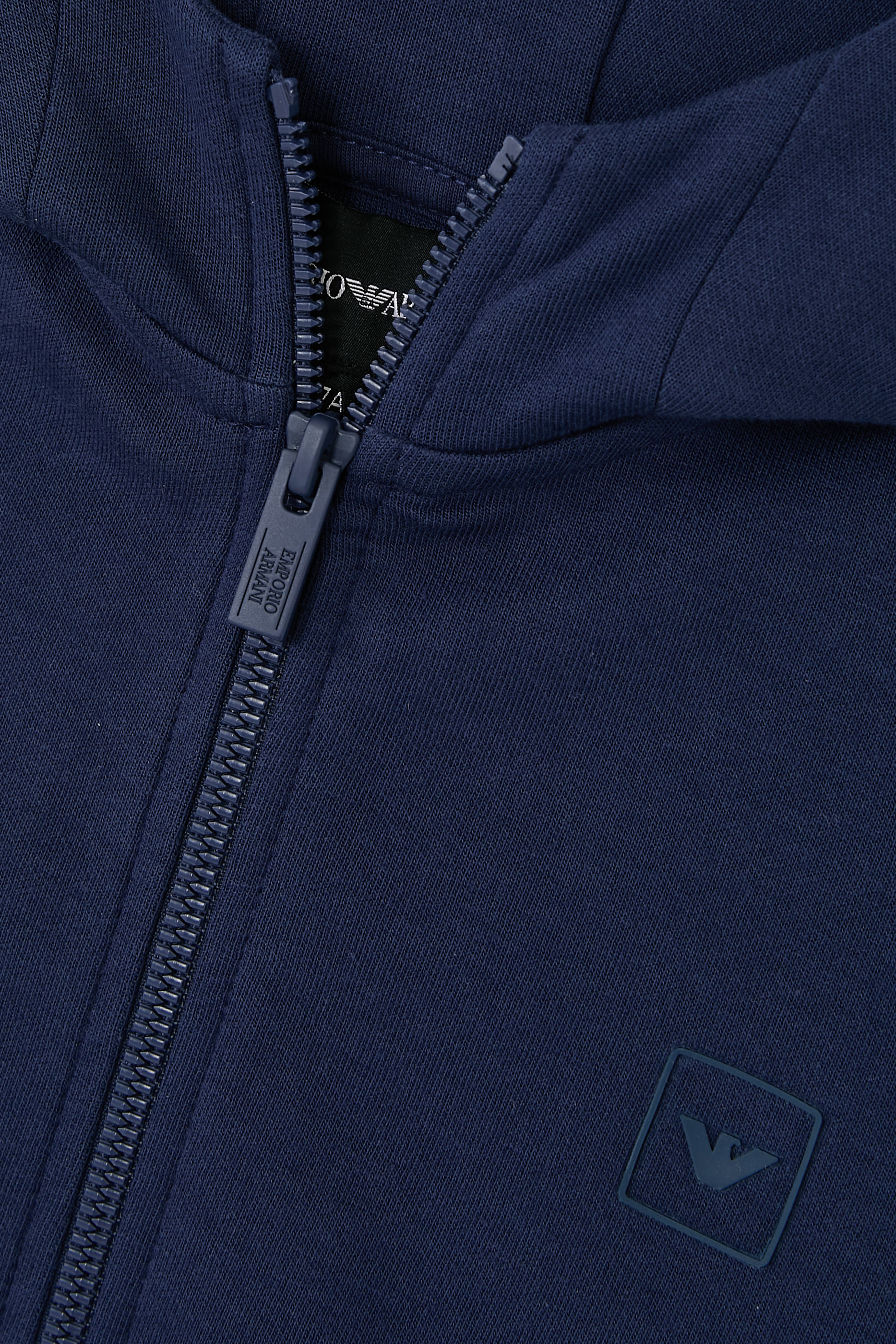 سويت شيرت بغطاء للرأس وشعار الماركة للأطفال