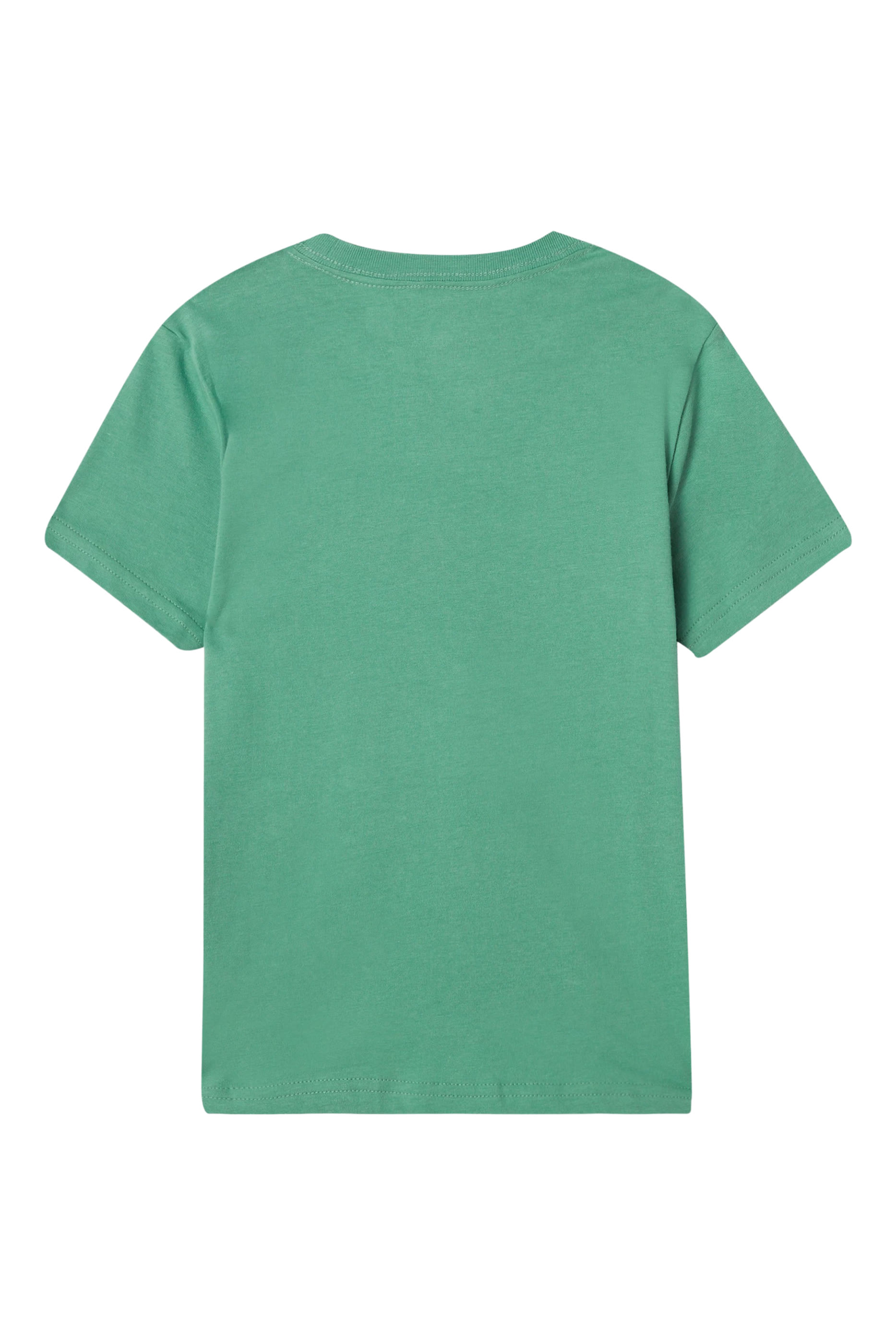 تيشيرت بنقشة الدب بولو قطن جرسيه للأطفال