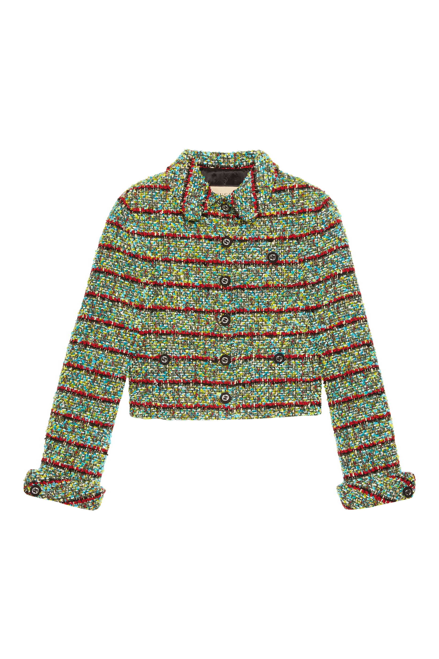 جاكيت مخطط تويد