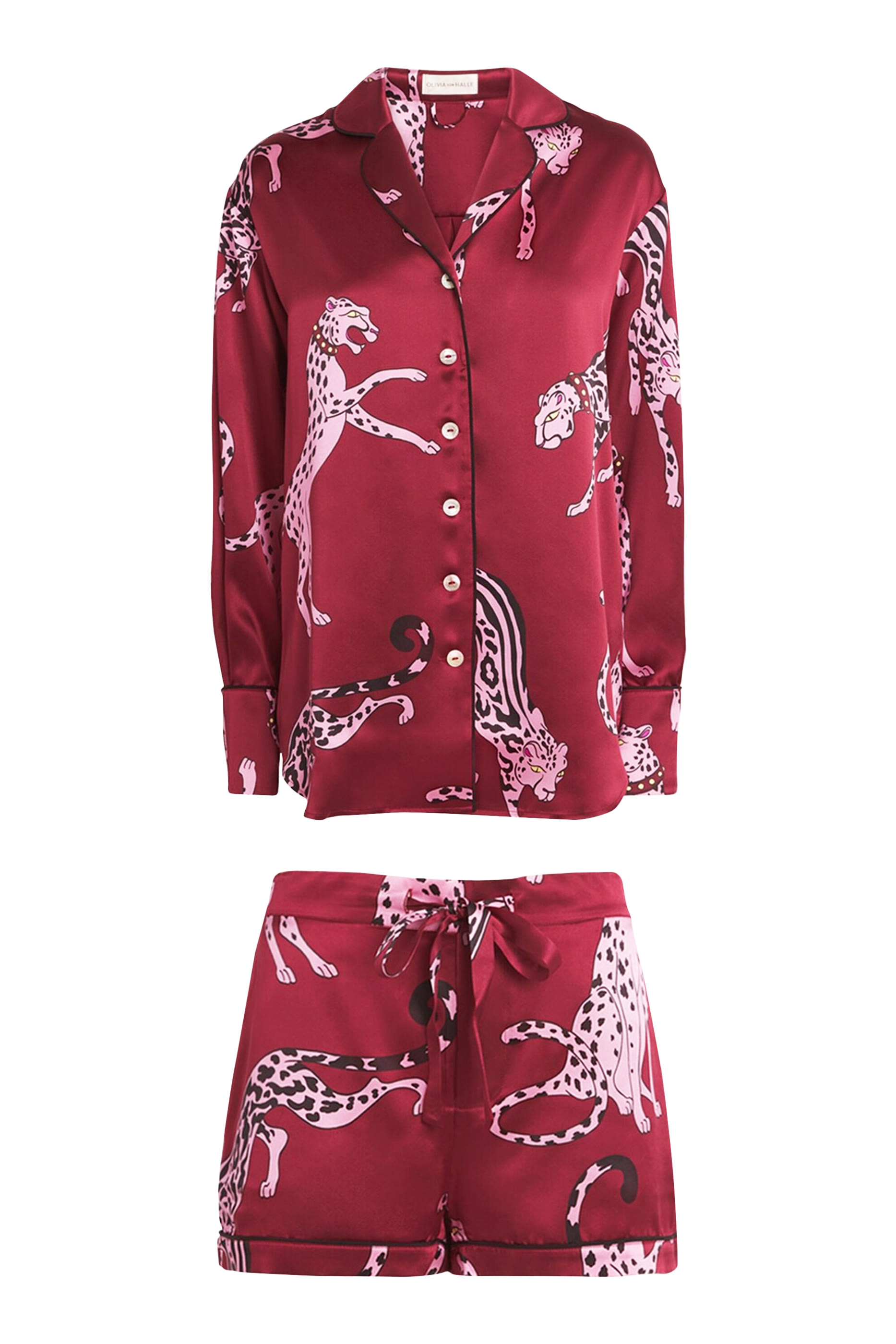 Alba Cherie Leopard Pyjamas