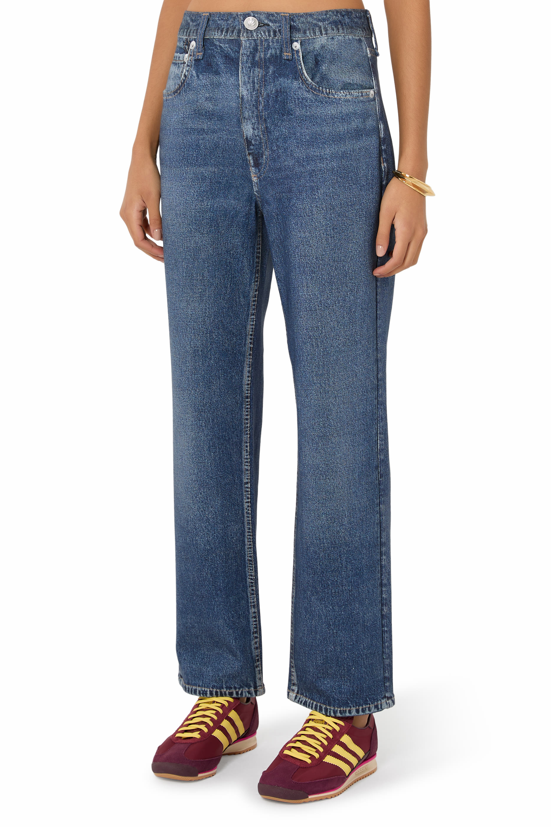 بنطال ميرامار هارلو بقصة ساق مستقيمة بطول الكاحل