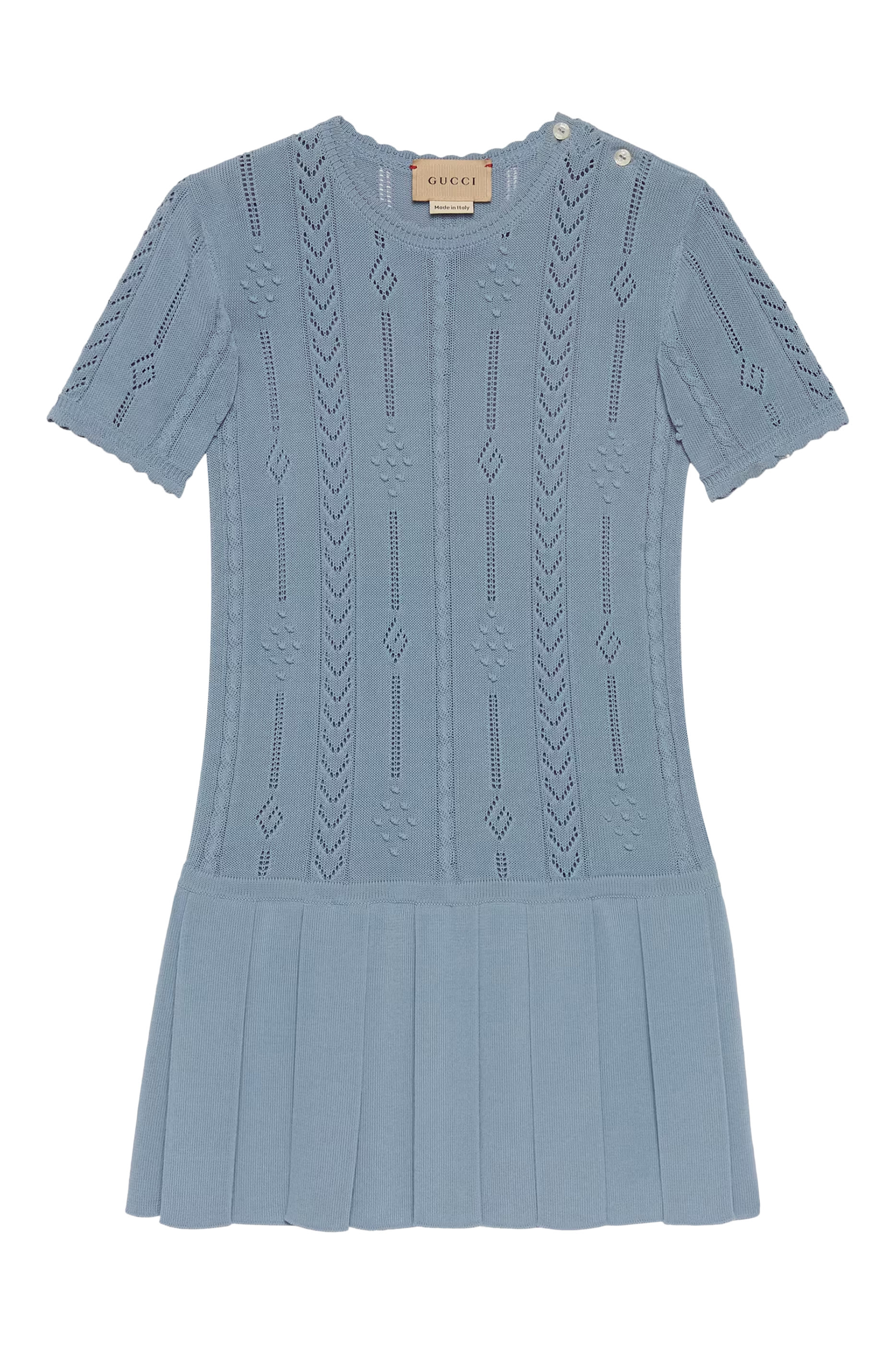 فستان منسوج للأطفال