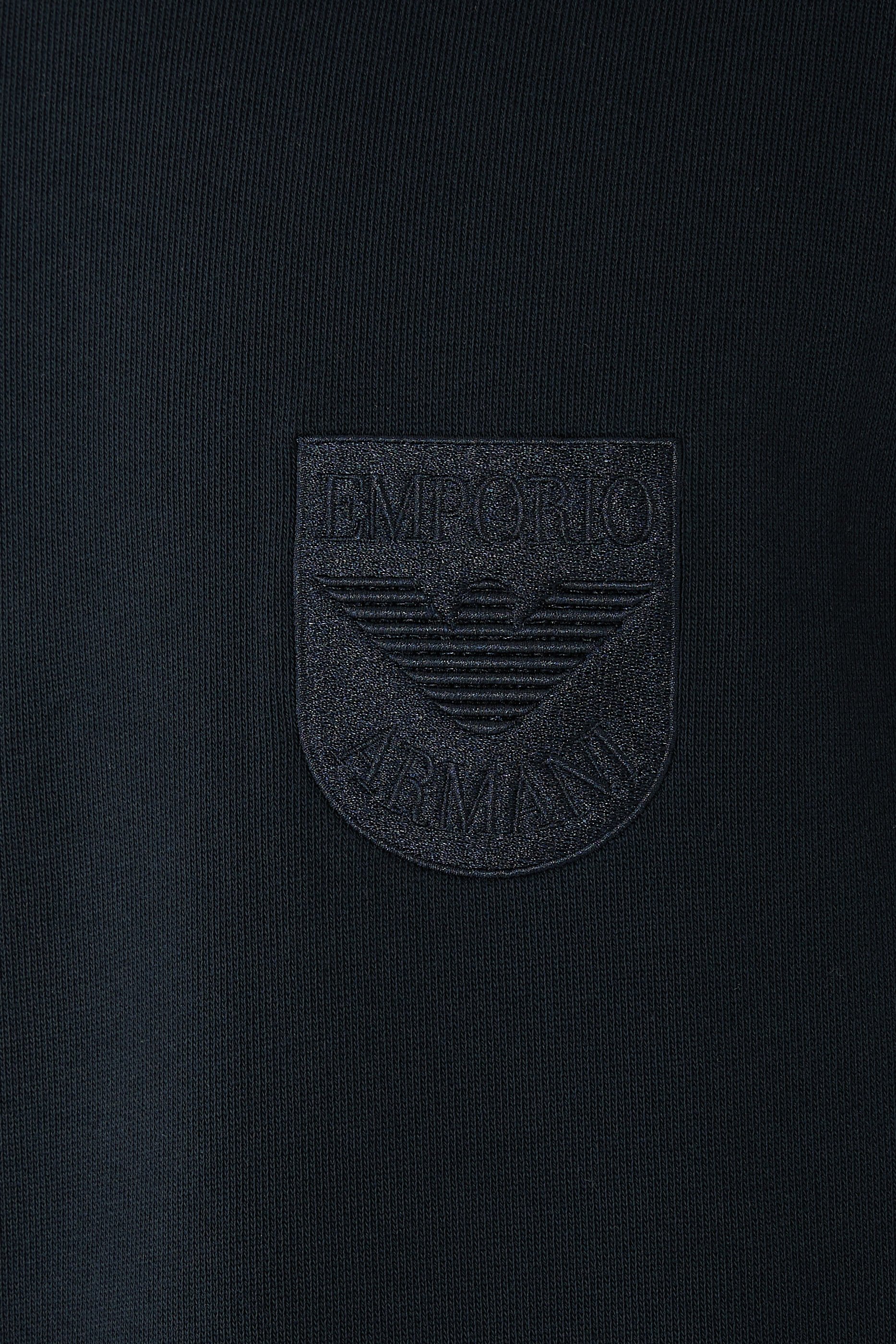 سويت شيرت بتطريز شعار الماركة جيرسيه تيري فرينتش