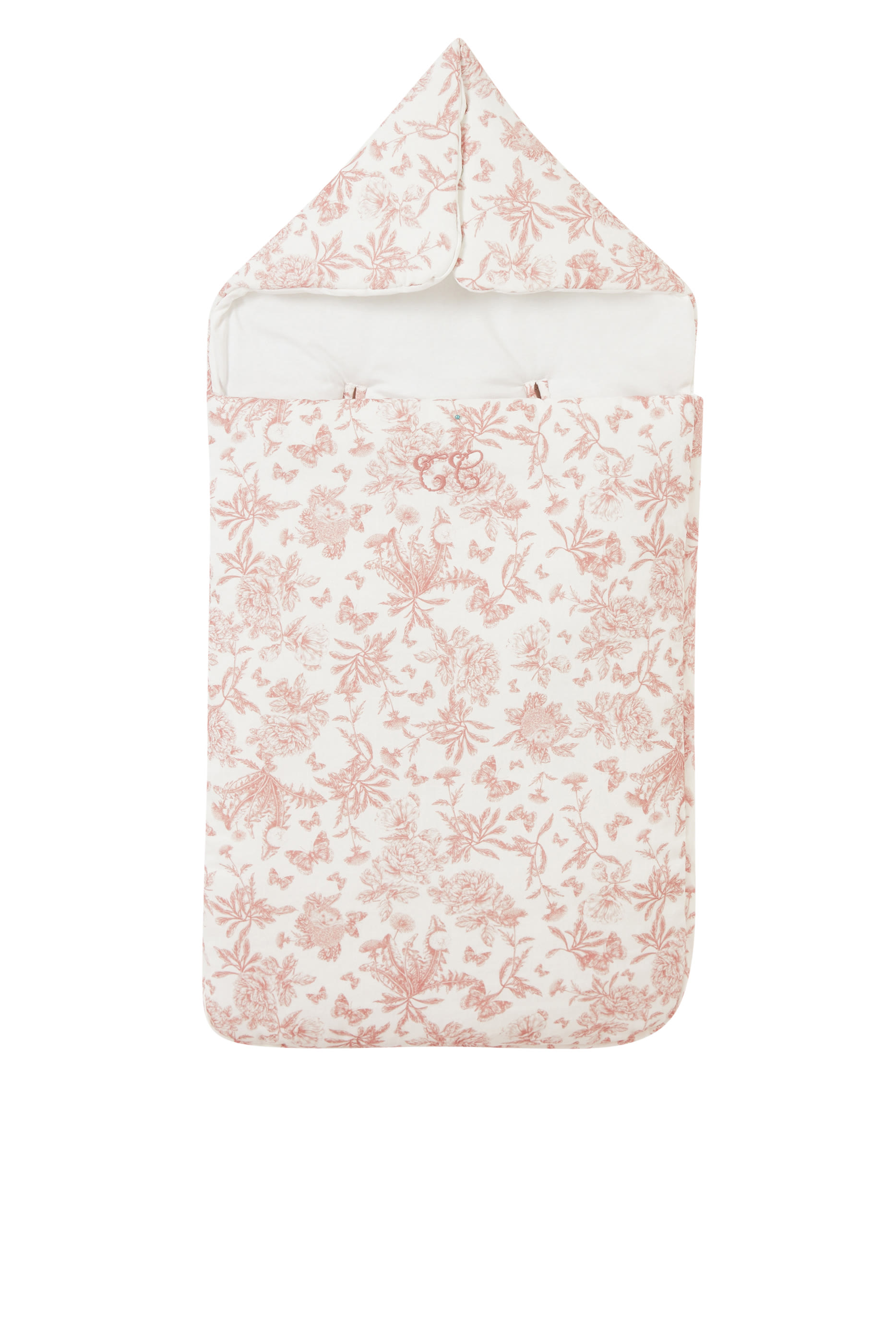 كيس نوم مزين بزهور