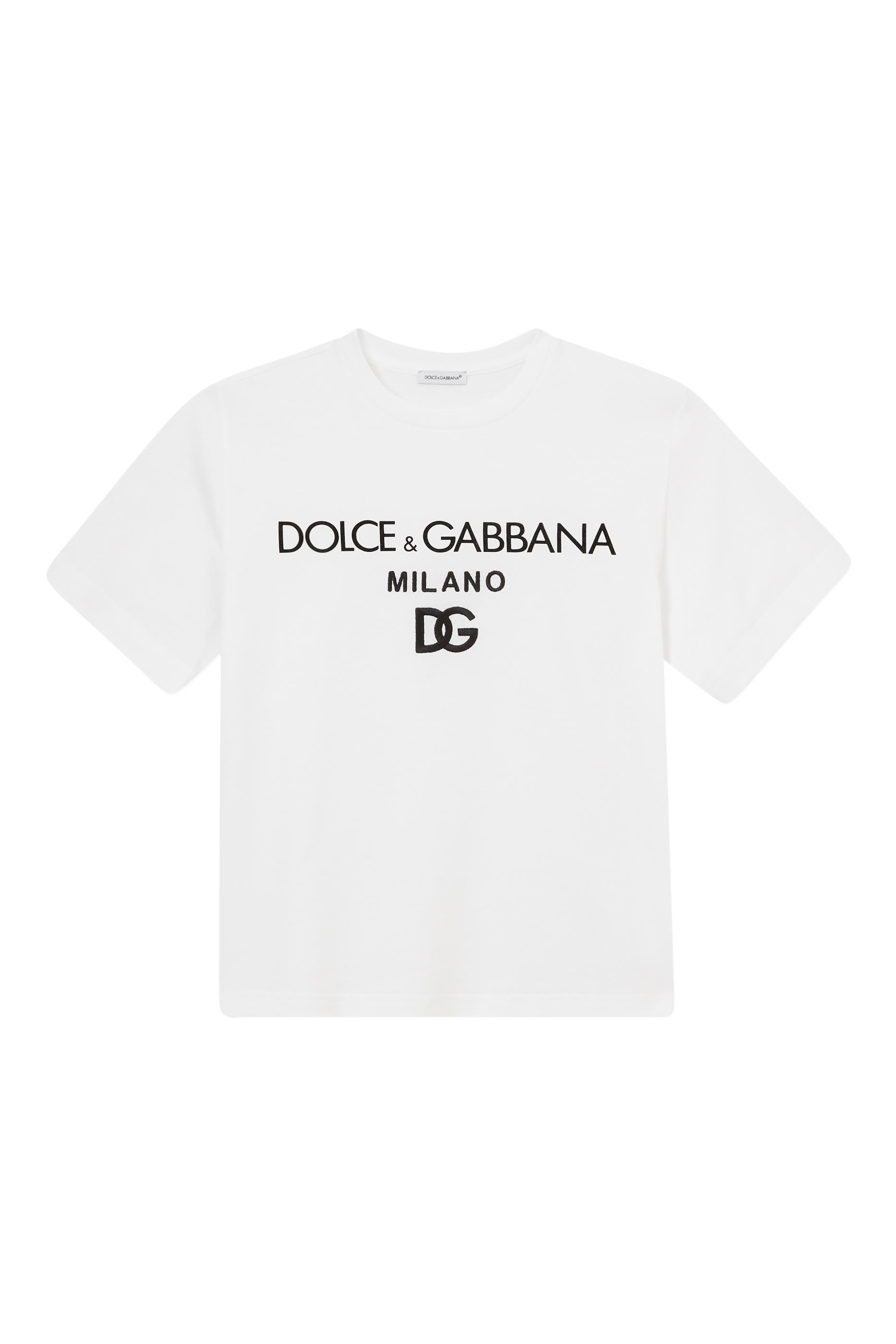 تيشيرت للأطفال بطبعة ميلانو وشعار الماركة