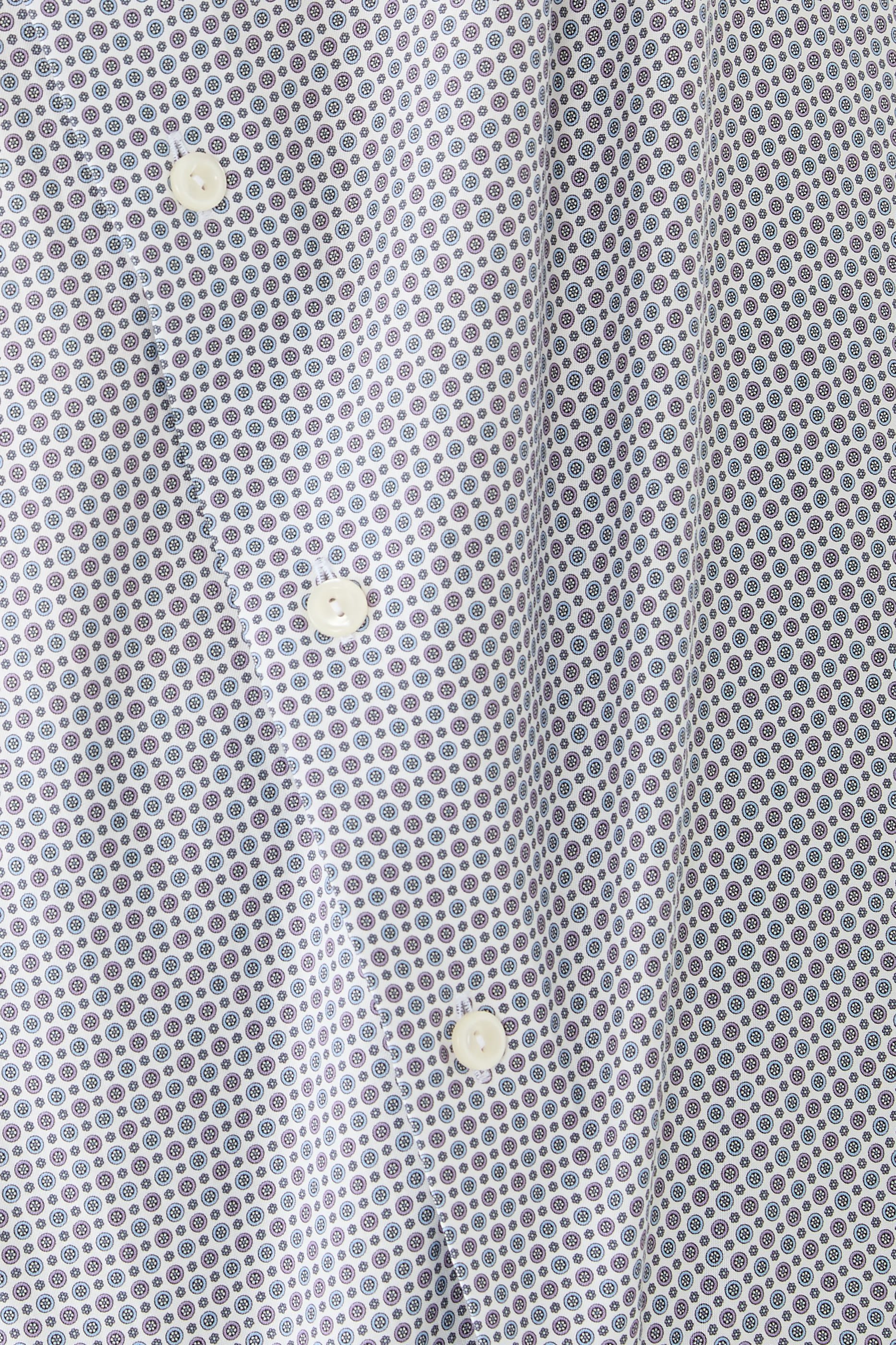 قميص بنقشة أزهار بوبلين