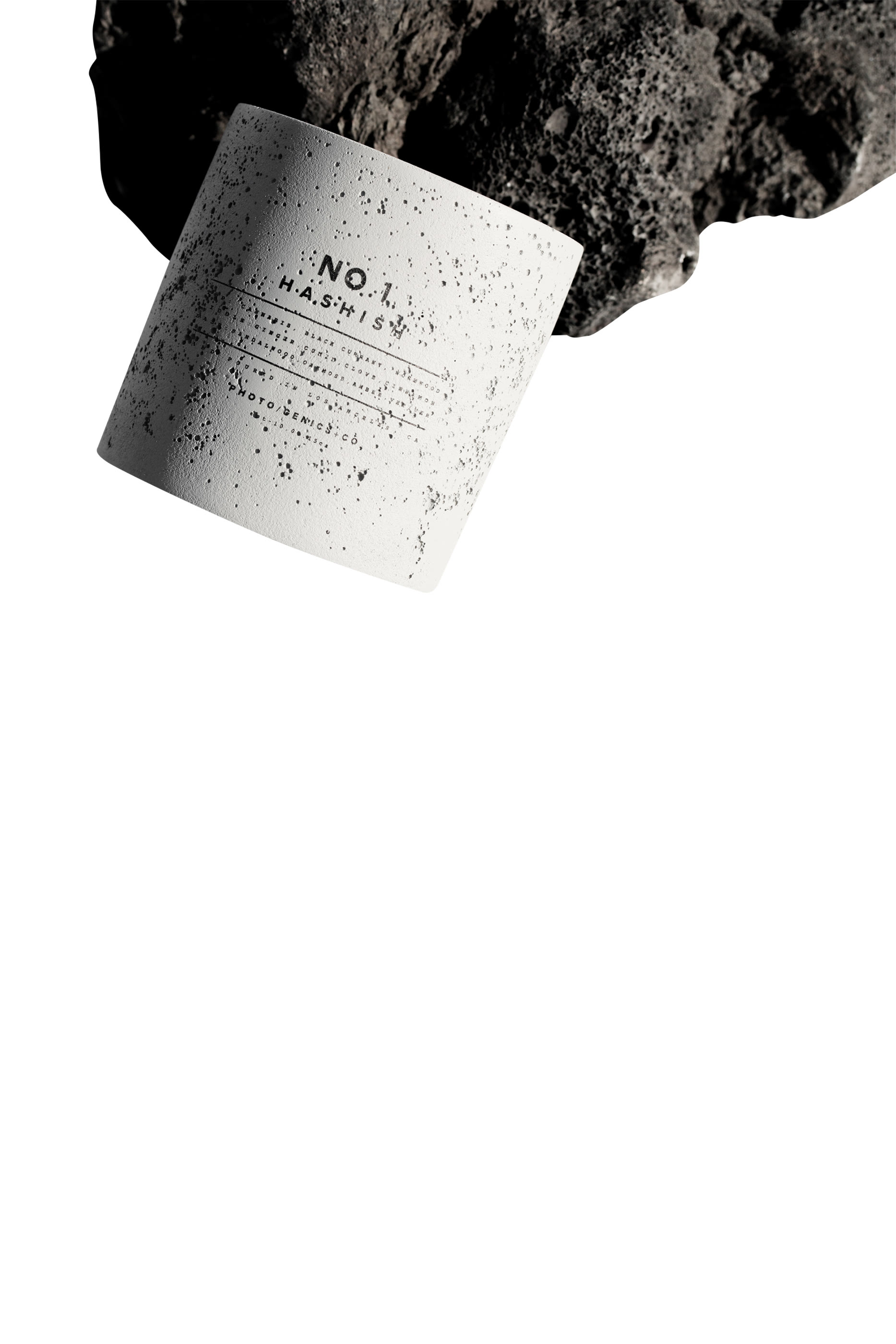 شمعة 1 في وعاء خرساني (هاشيش)