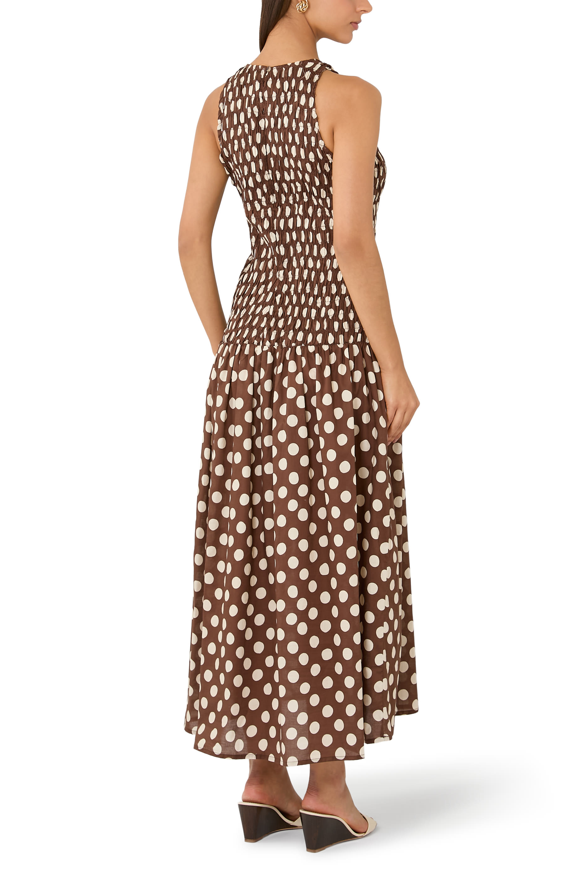 فستان لويزا متوسط ​​الطول