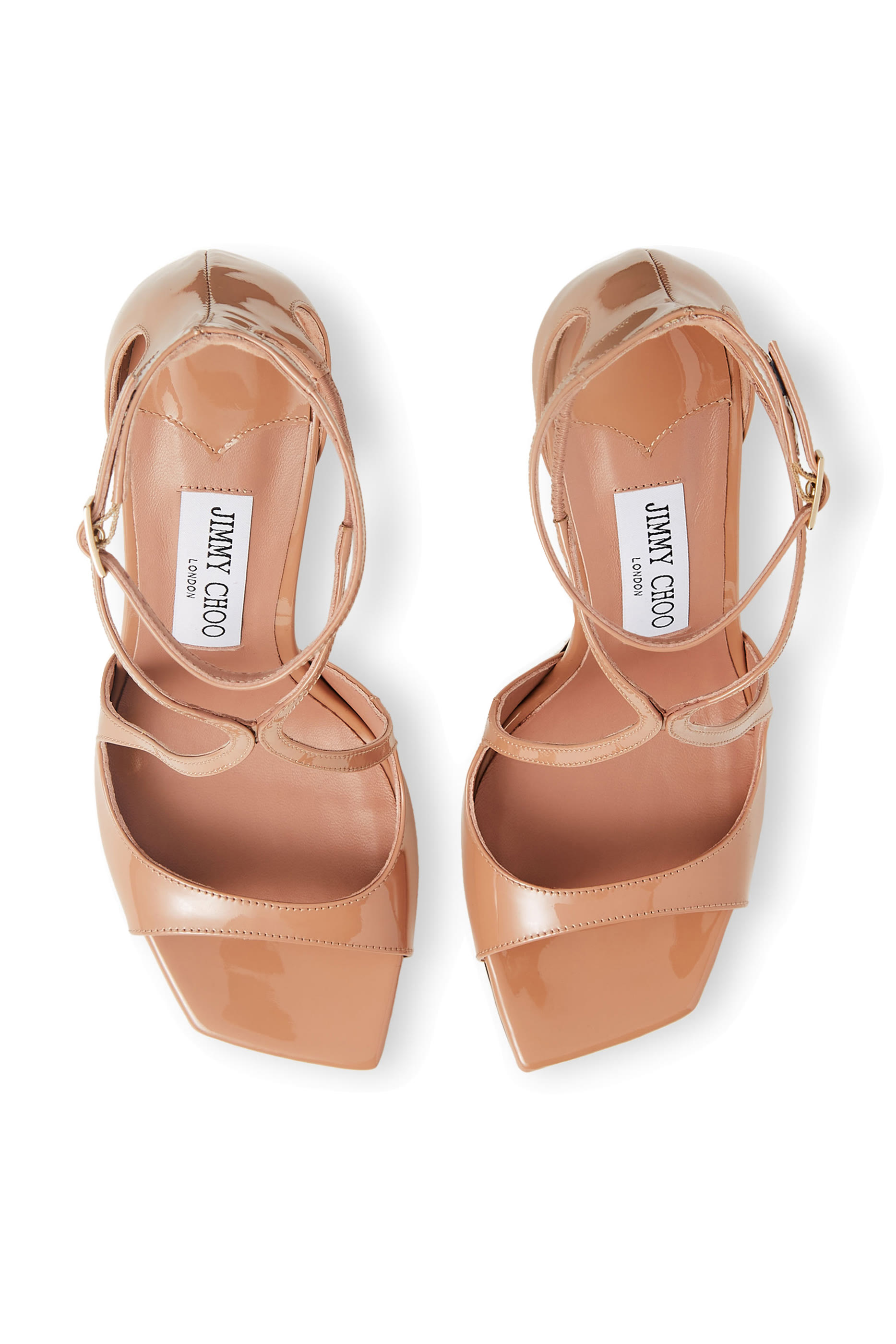 صندل أزيا 95 جلد لامع