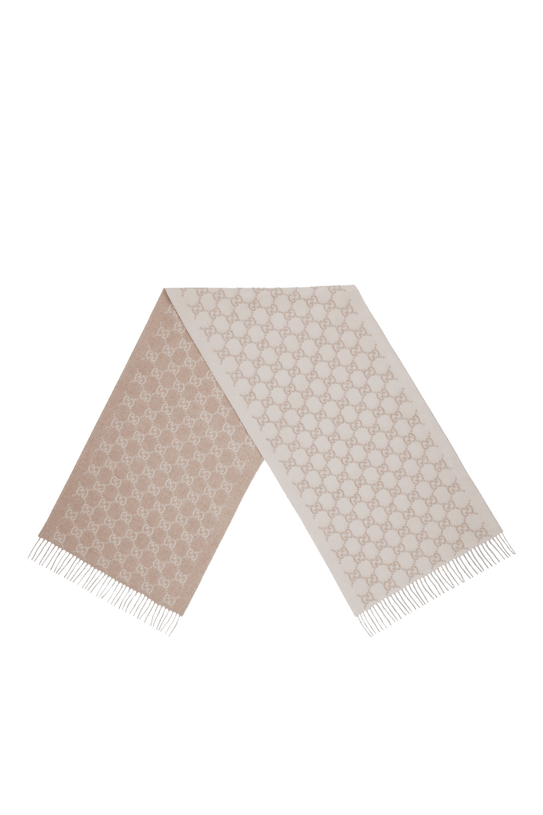 شال كشمير بشعار حرفي الماركة