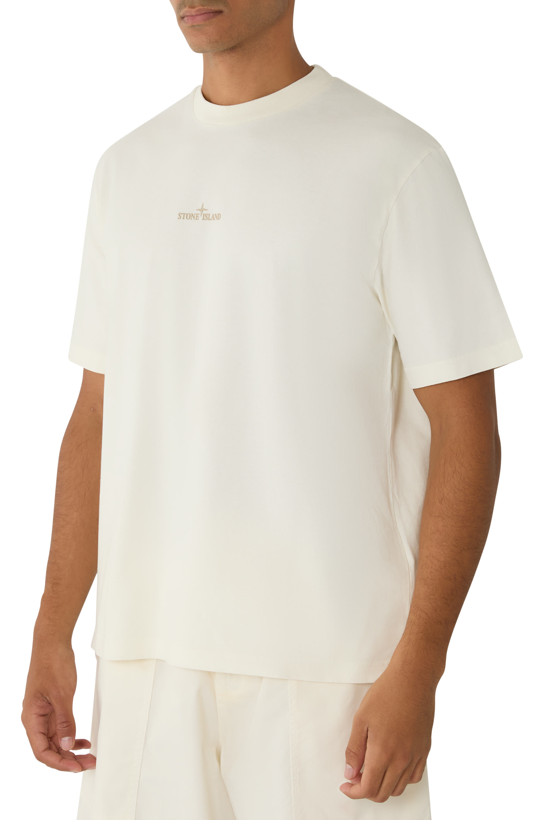 تيشيرت بنقشة شعار الماركة