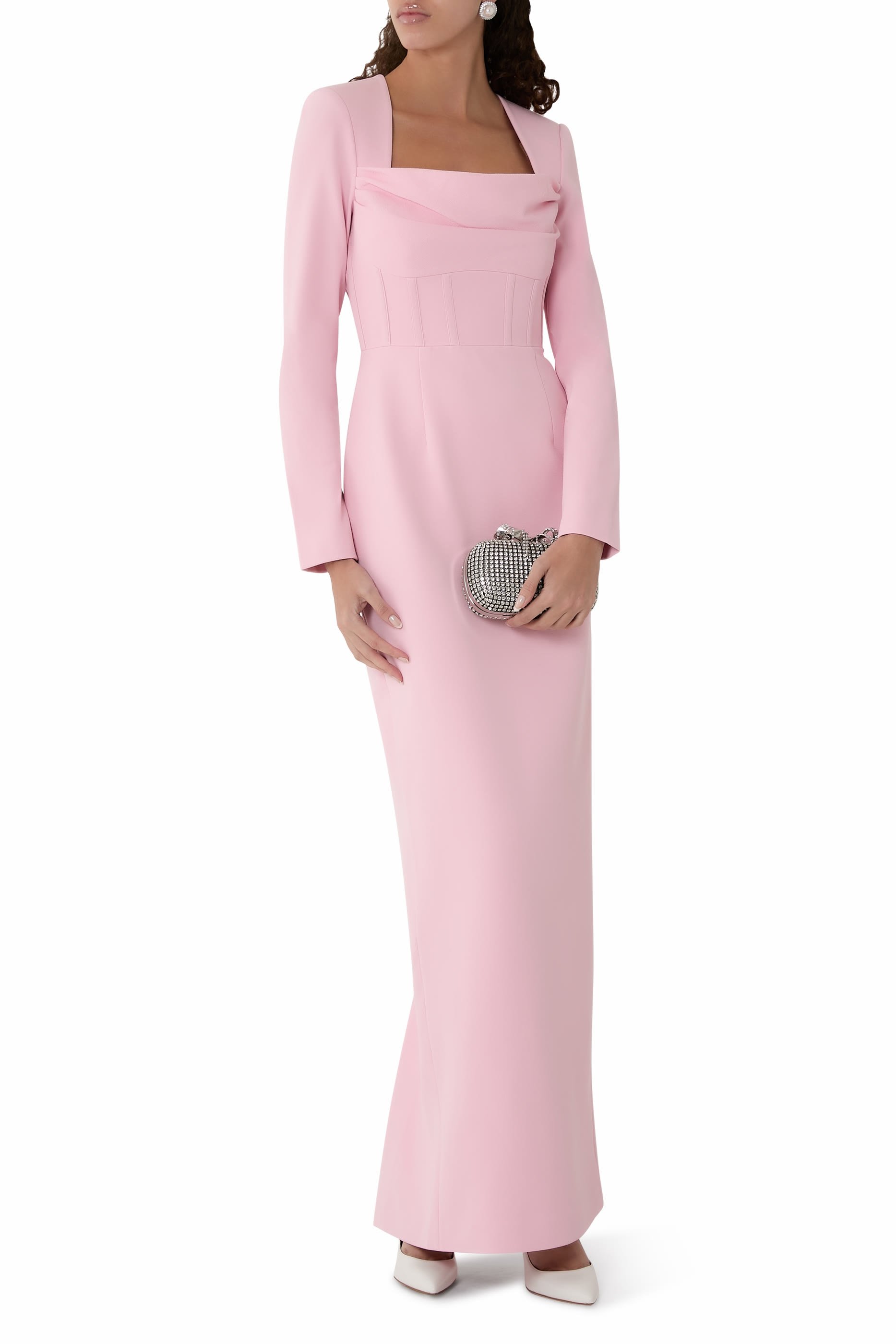 فستان سهرة نيمي