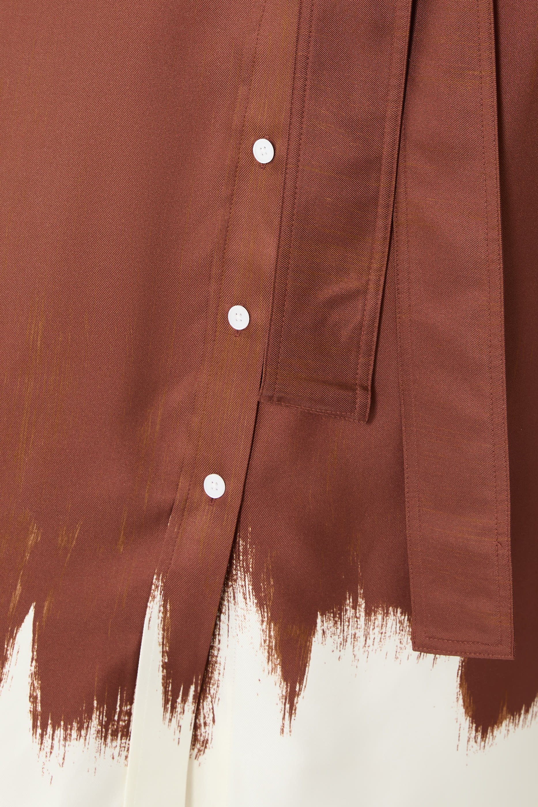 فستان أمايا بطبعتين حرير تويل