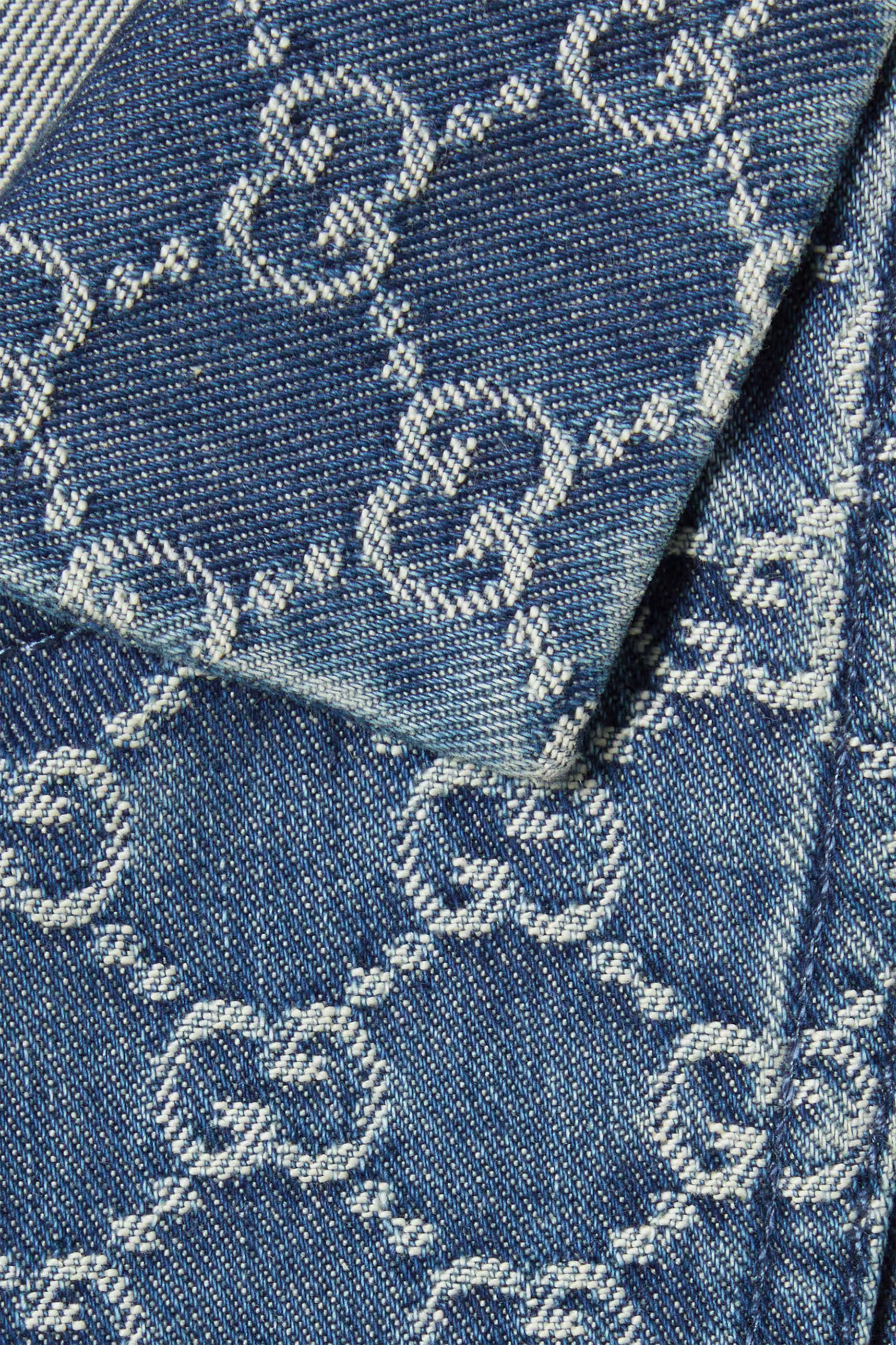 فستان بشعار الماركة دنيم جاكار