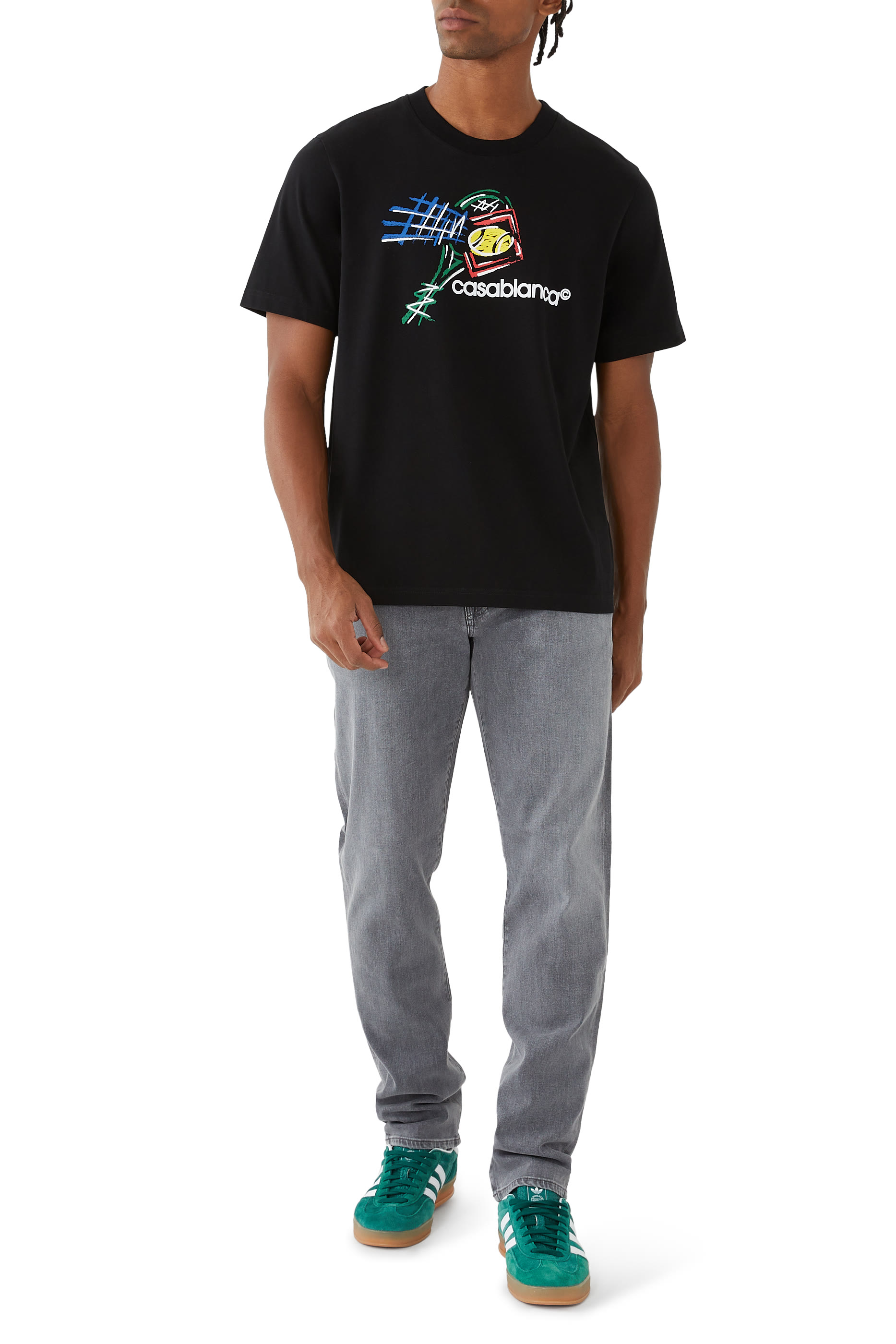 بنطال جيج بيرفورم بقصة ساق مستقيمة