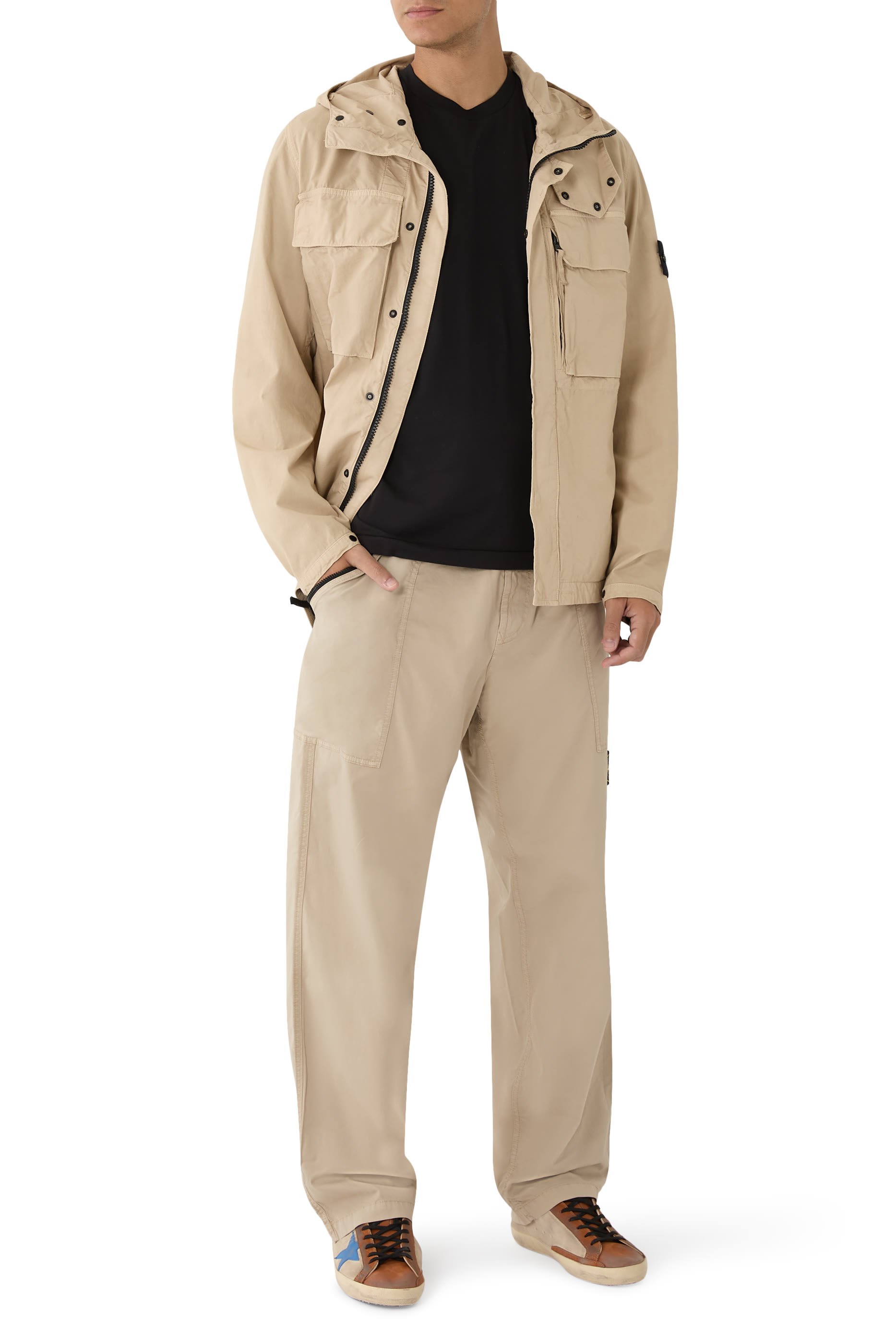 جاكيت فيلد بغطاء رأس