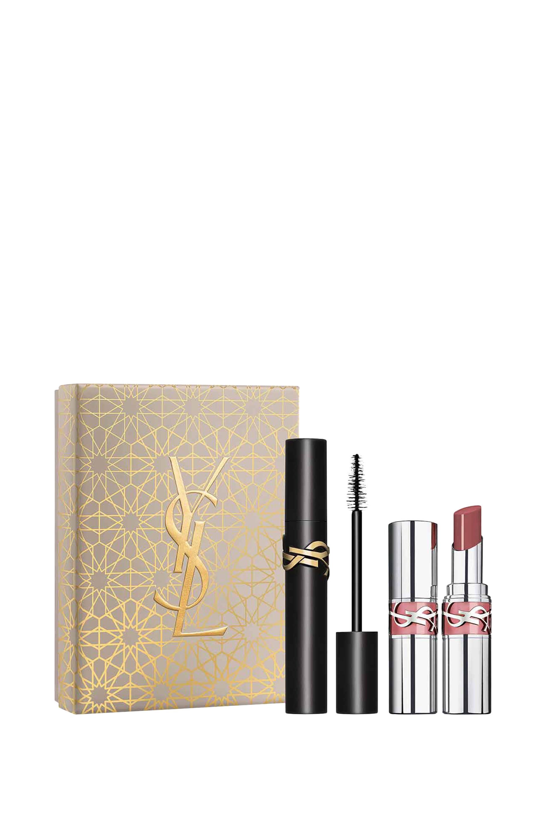 مجموعة هدية ماسكارا لاش كلاش وزيت الشفاه لوف شاين