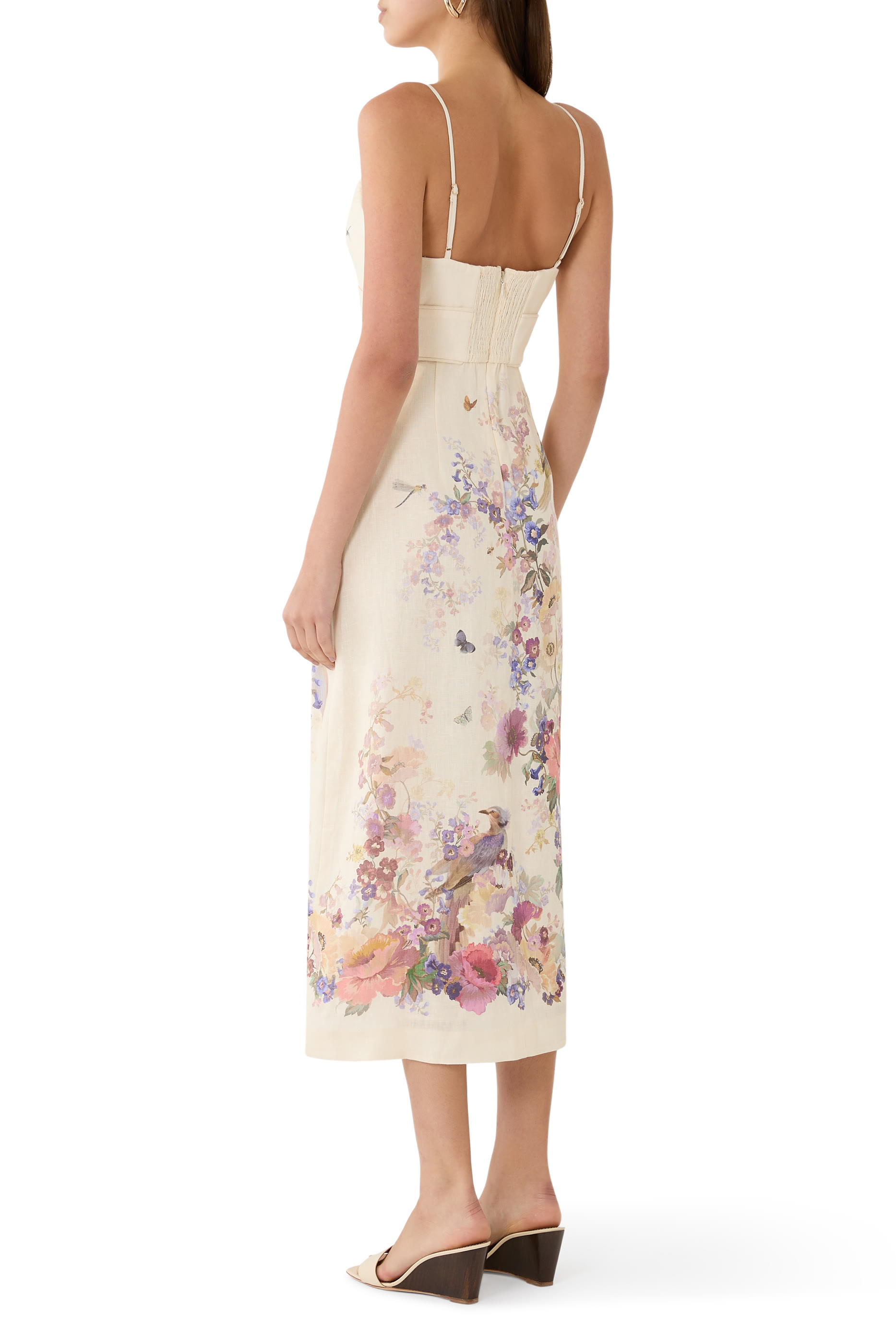 فستان الكيمي متوسط الطول 