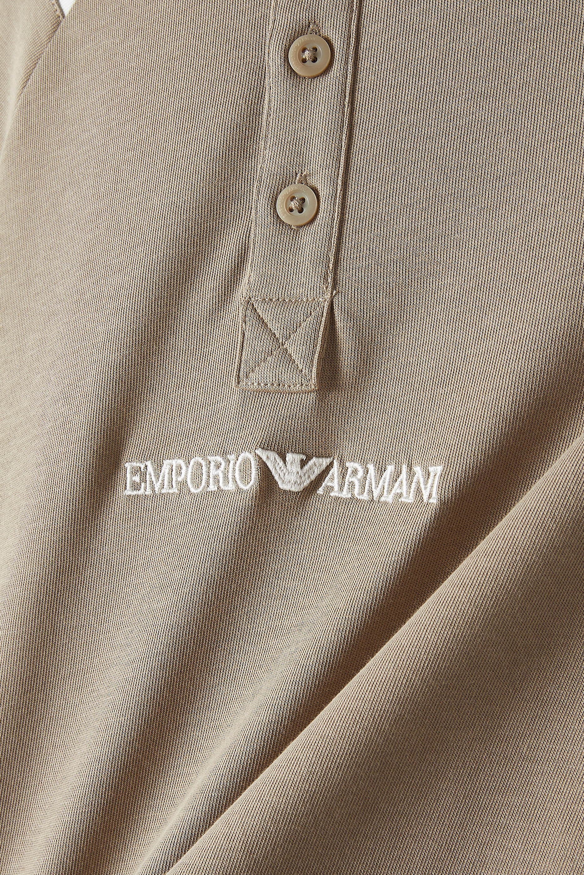 قميص بولو بشعار الماركة  للأطفال