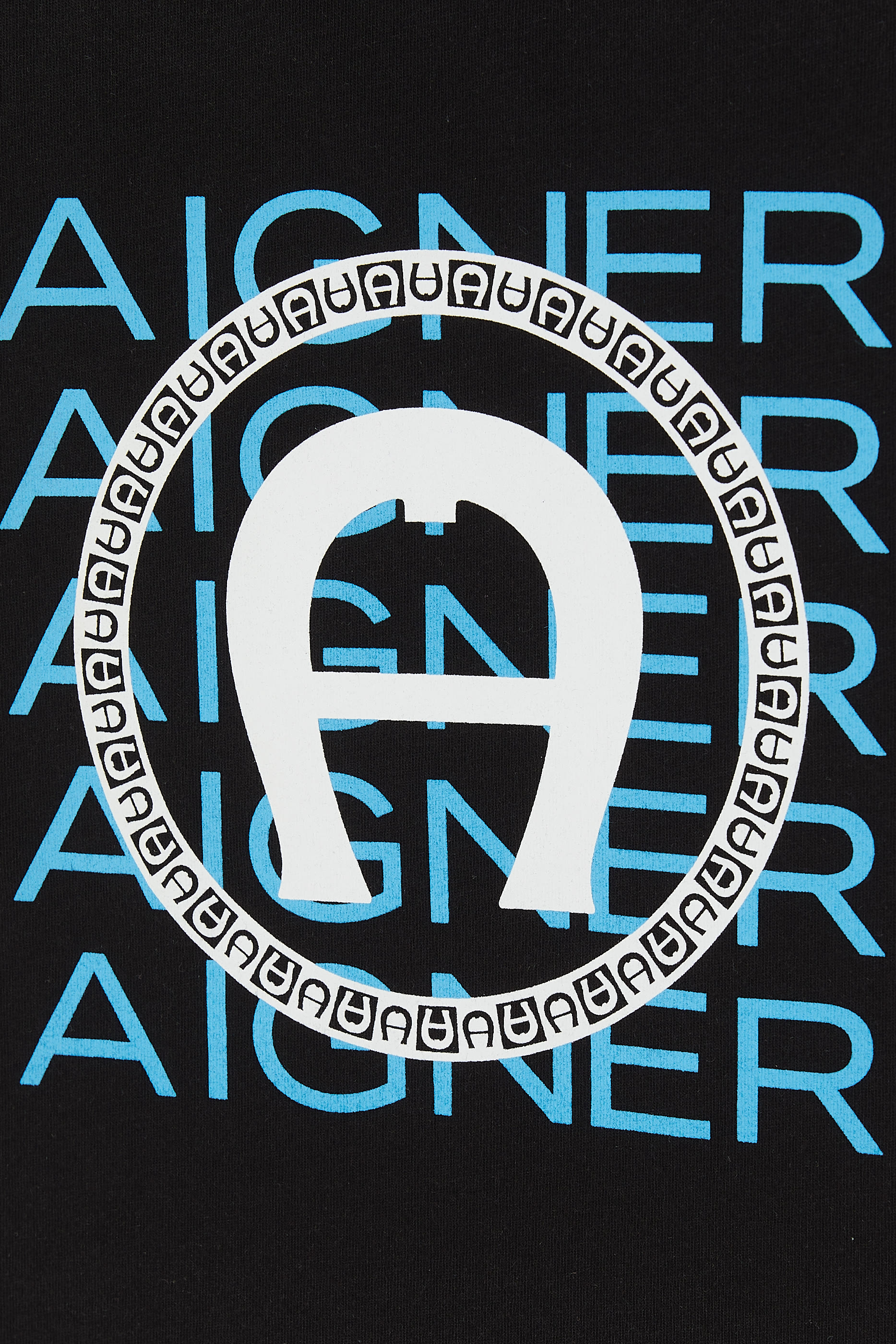 تيشيرت قطن بشعار الماركة للأطفال