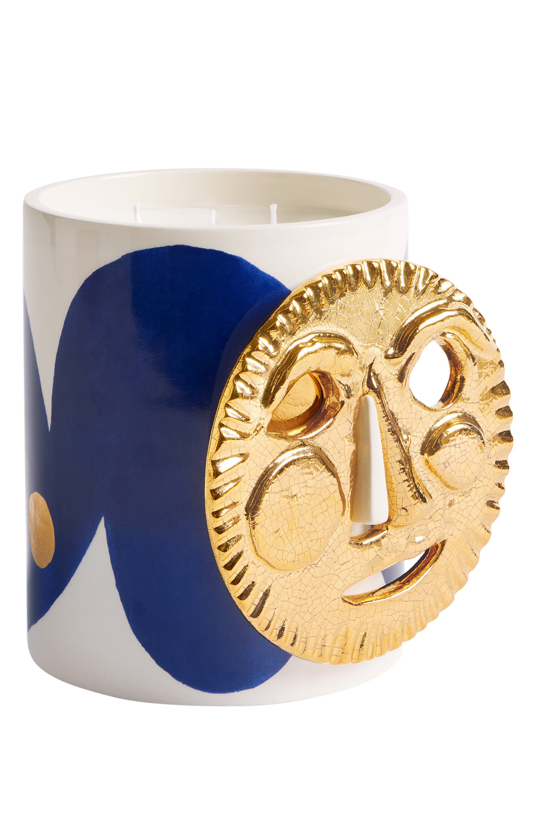 شمعة معطرة روهان هوفمان برائحة فيتيفير بيرنينغ ديزاير يثلاث فتائل