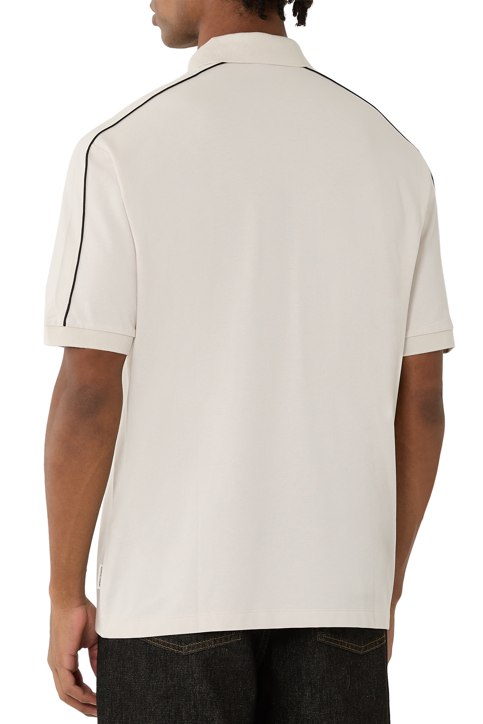 قميص بولو بتصميم جامعي