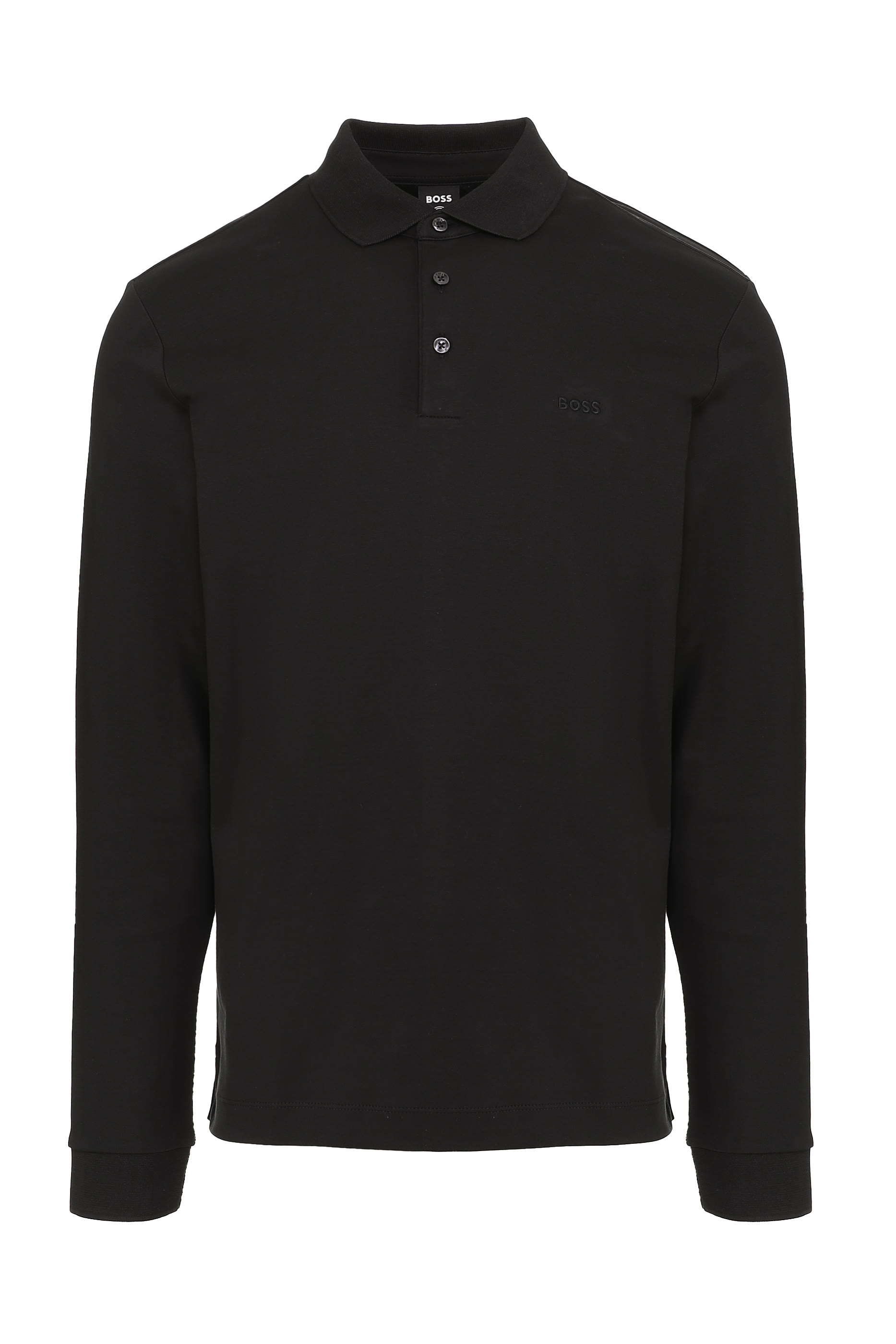 قميص بولو قطن عضوي بنقشة شعار الماركة