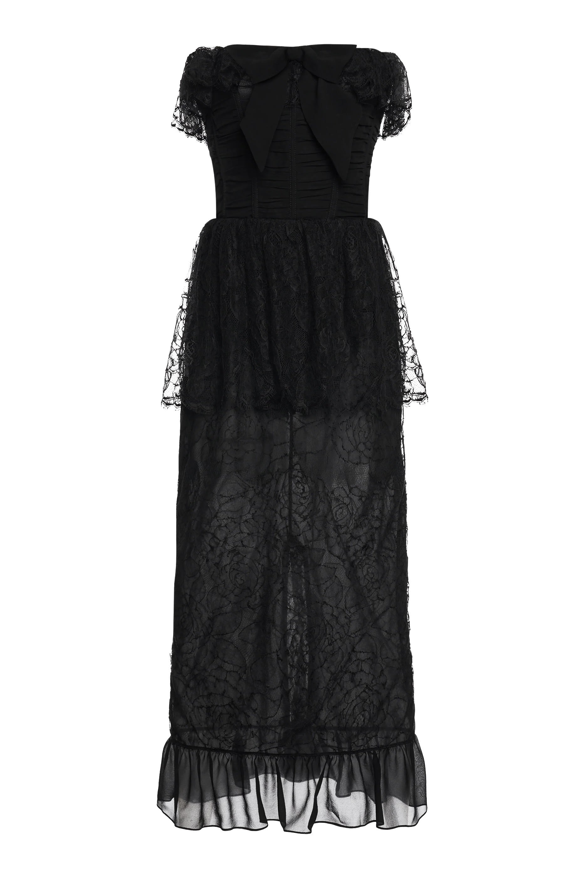 فستان بصدرية دانتيل