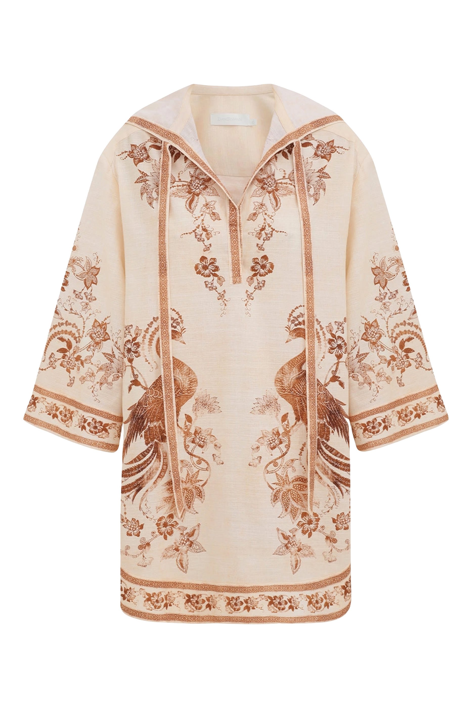 فستان اسنشين قصير بنمط تونيك