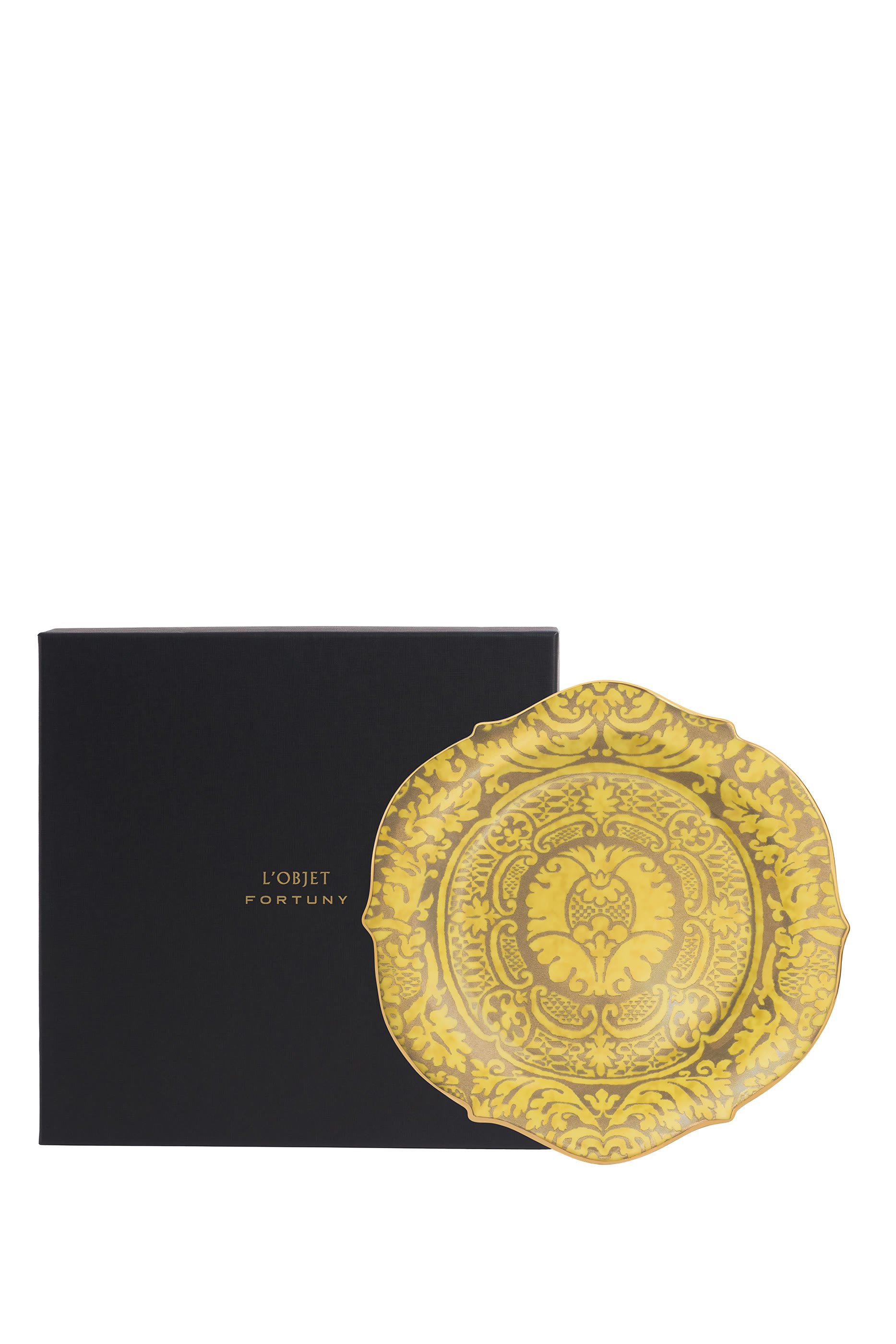 Fortuny Large Orsini Round Platter 