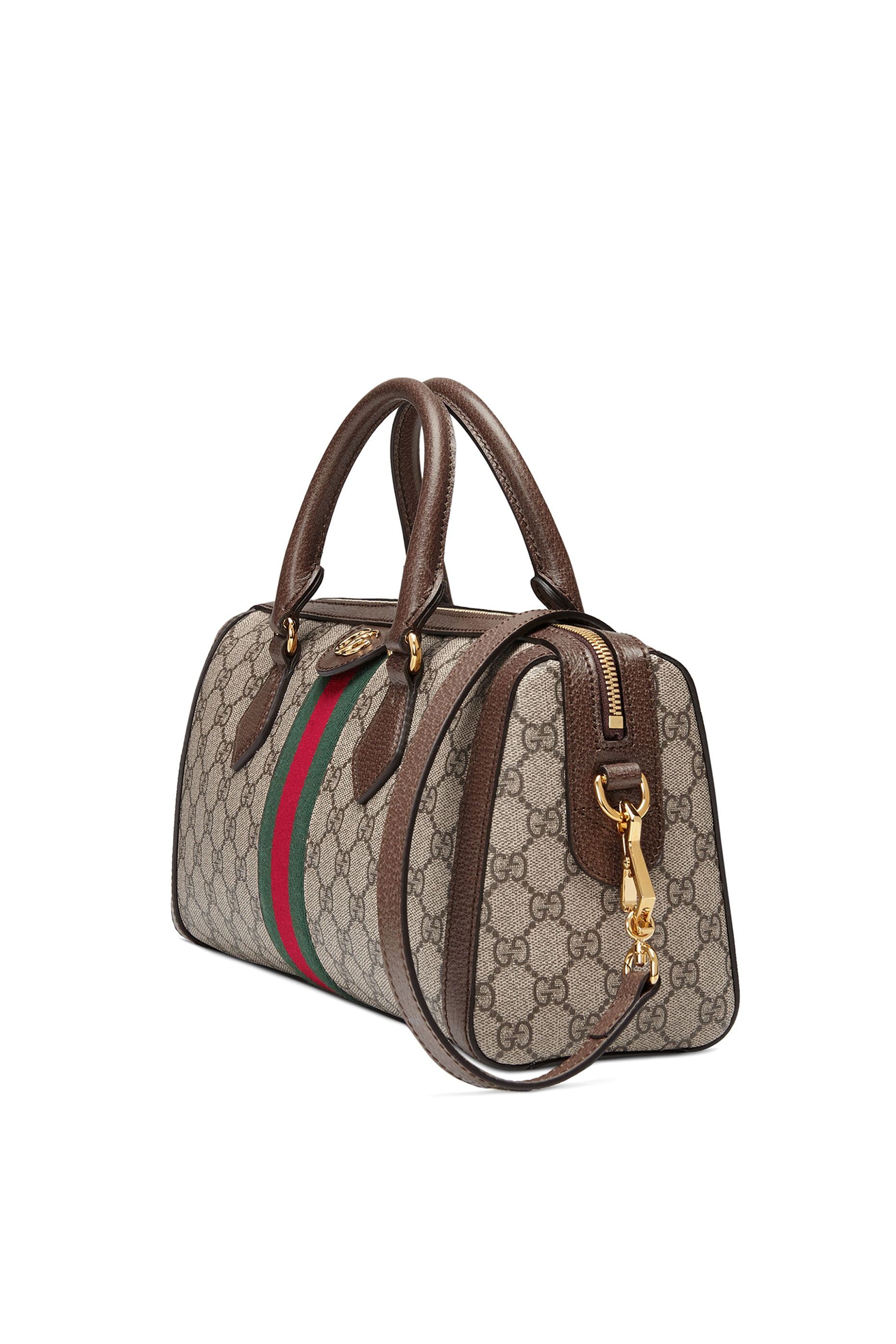 حقيبة أوفيديا متوسطة بيد علوية وشعار حرفي GG