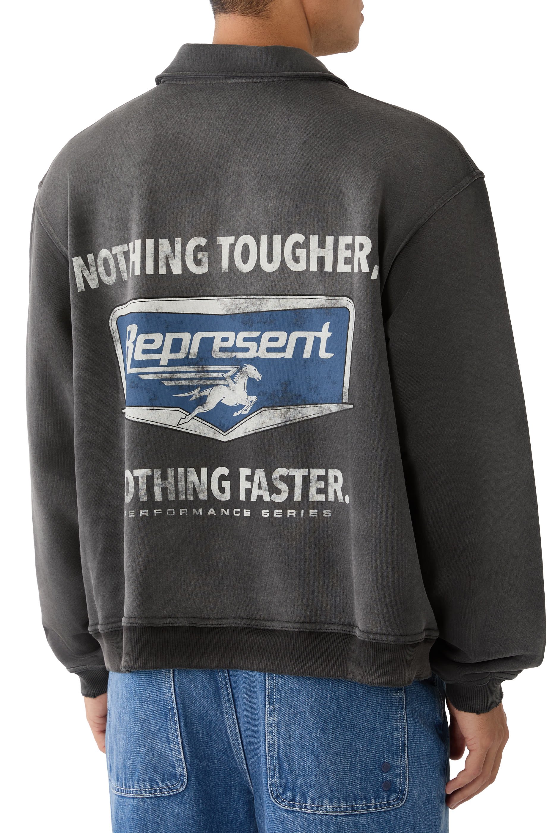 سويت شيرت ناثينج فاستر بربع سحاب