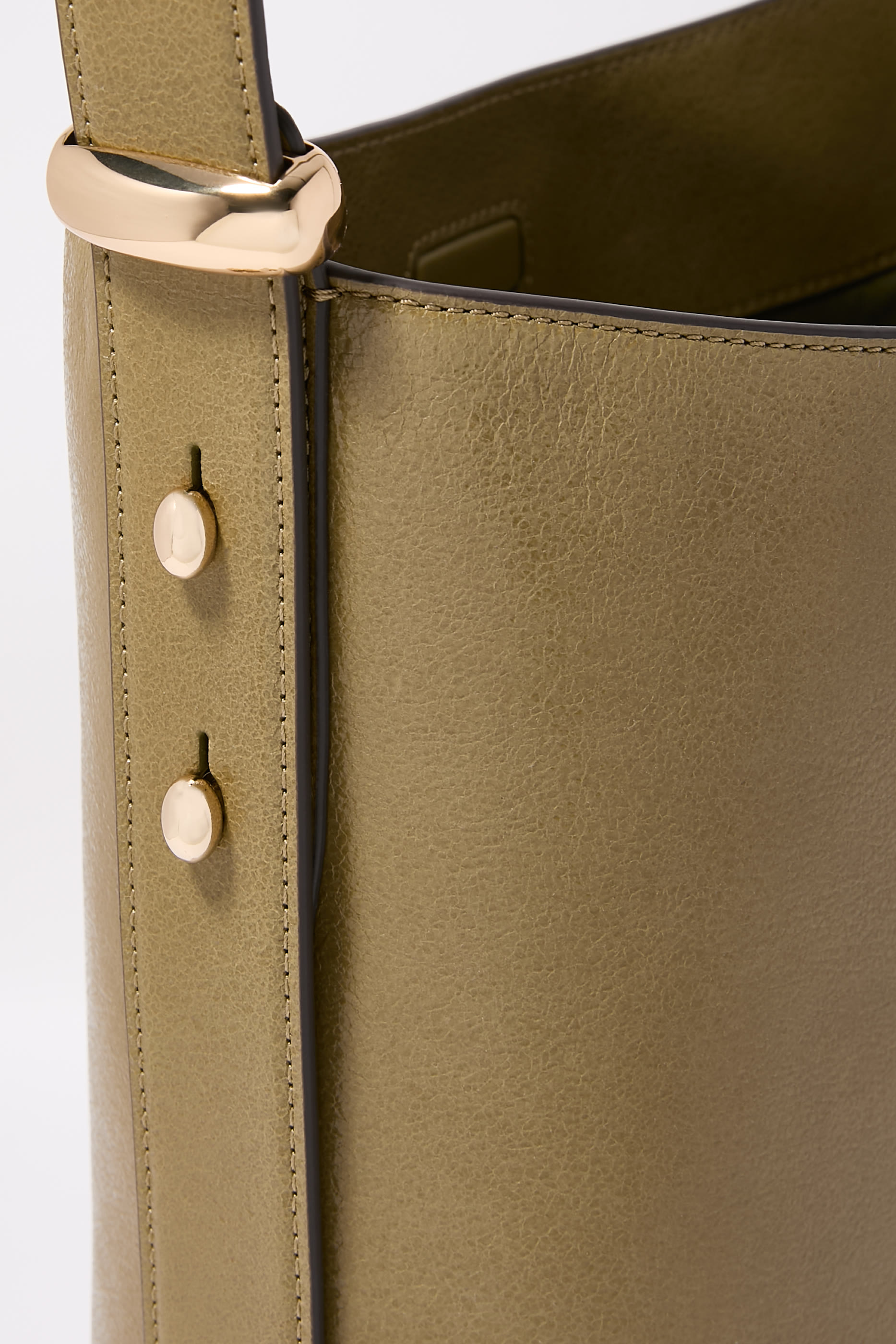 حقيبة باكيت هالو جلد لامع