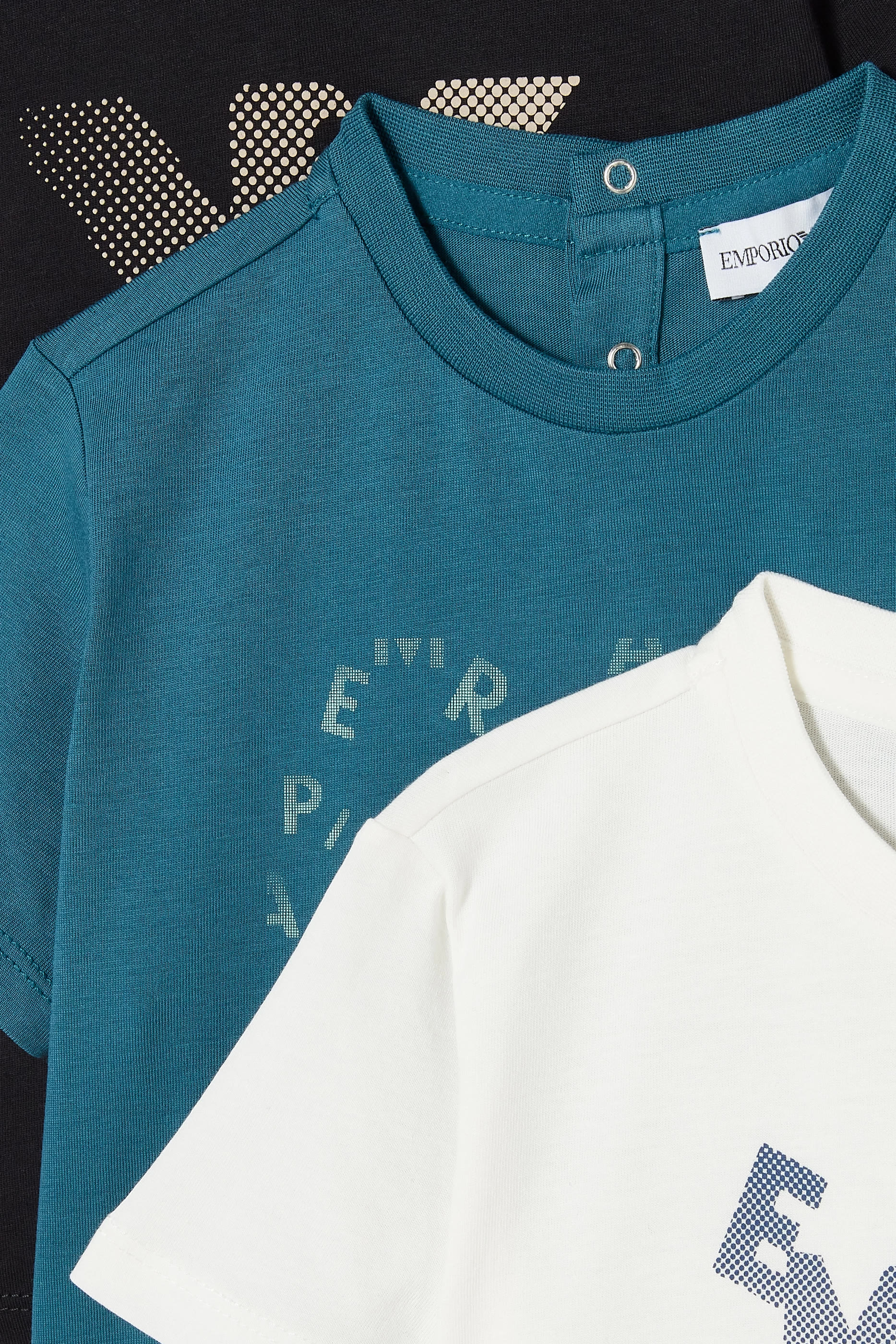 طقم تيشيرت قطن، ثلاث قطع للرضع