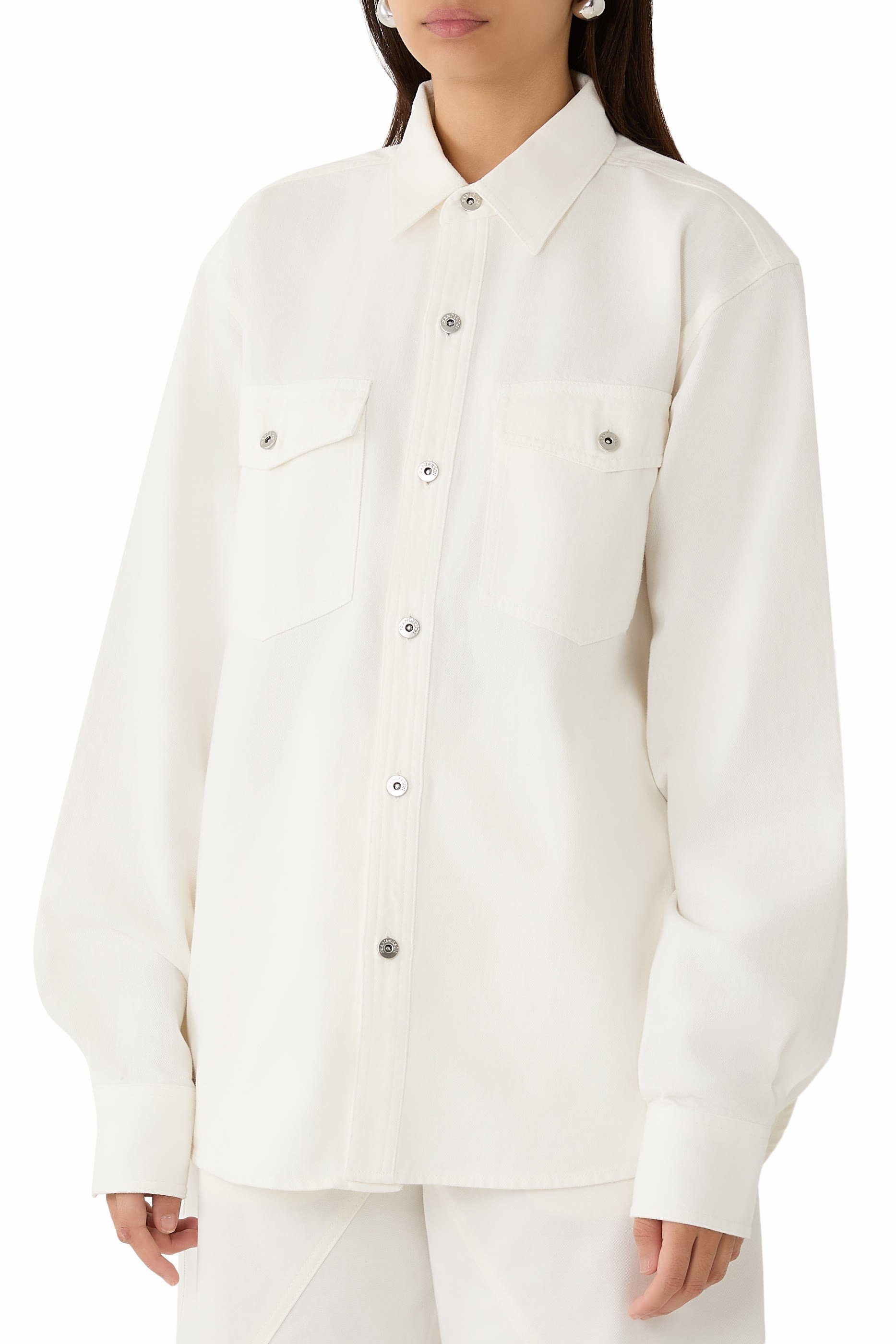 Oversized Button-Up Shirt