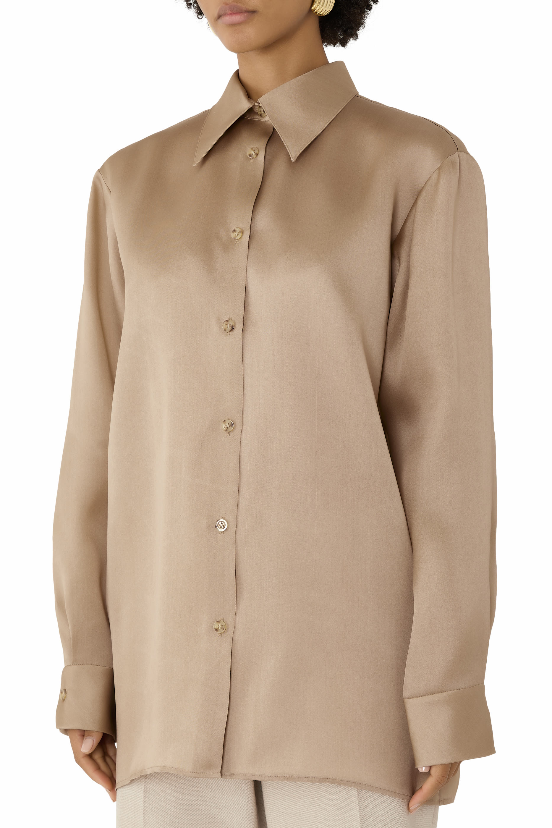 قميص رينيه حرير فيتنامي