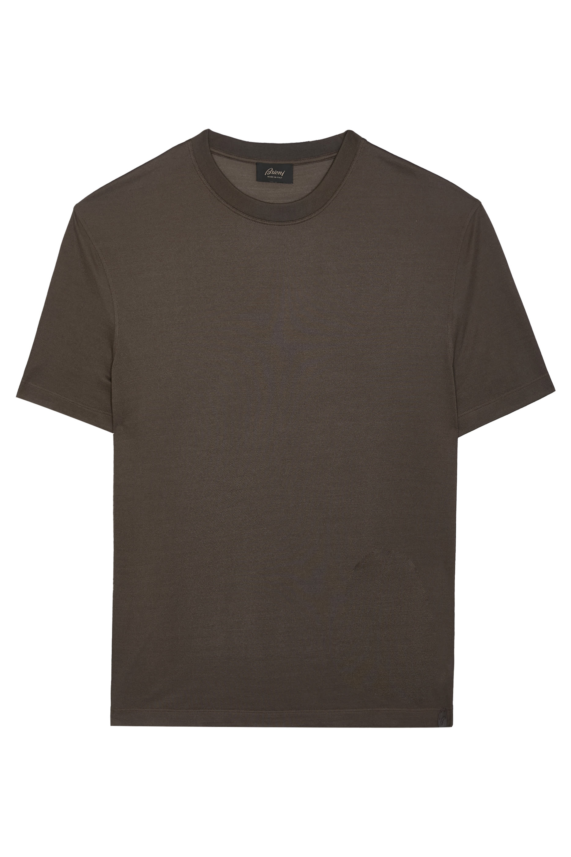 تيشيرت بياقة ضيقة