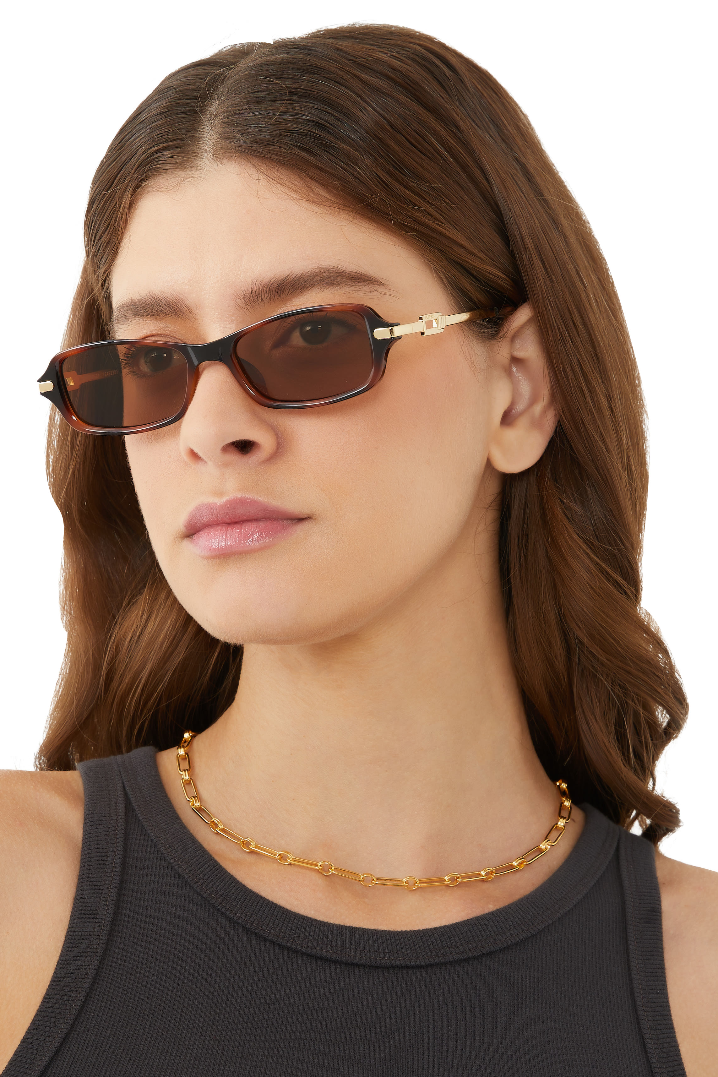 نظارة شمسية مستطيلة بامبووزلر