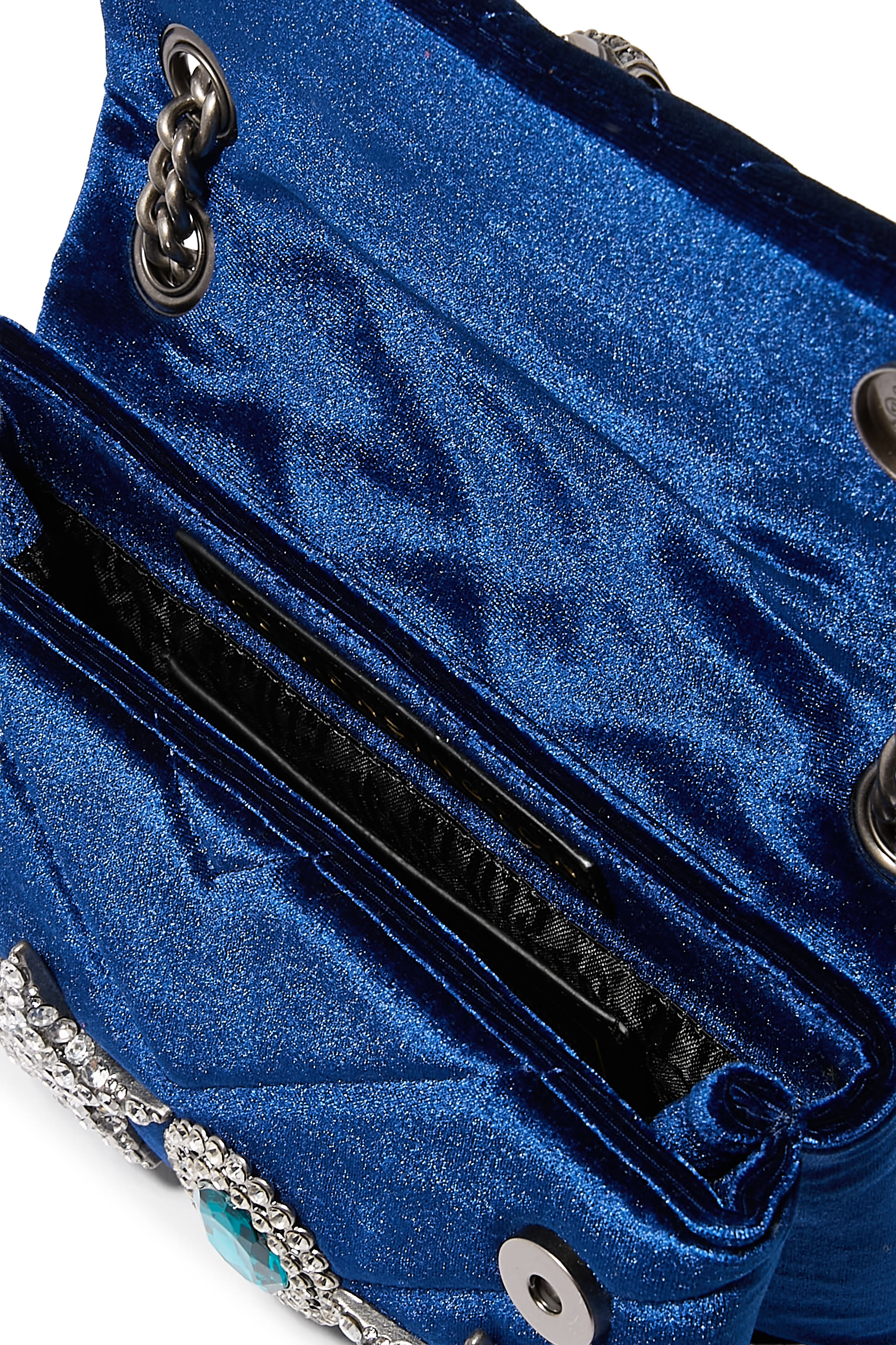 حقيبة كروس بودي صغيرة كنسينغتون قماش مخملي