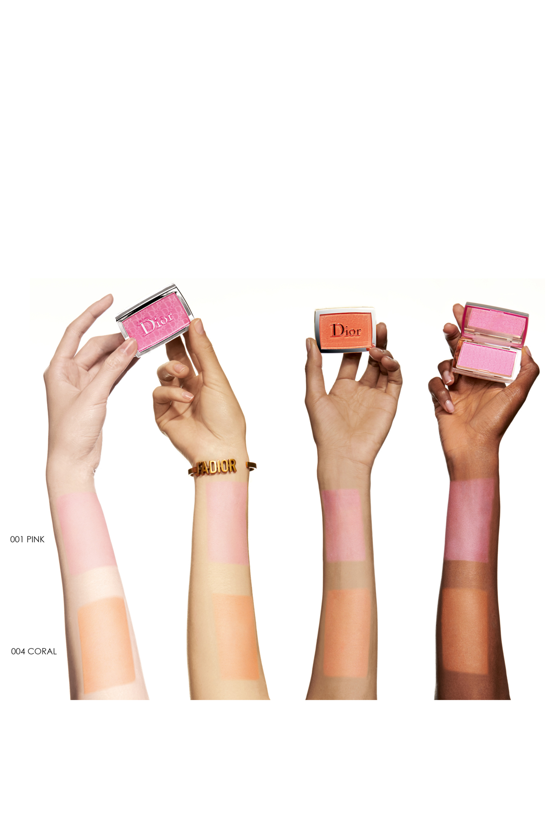 أحمر خدود وردي لامع