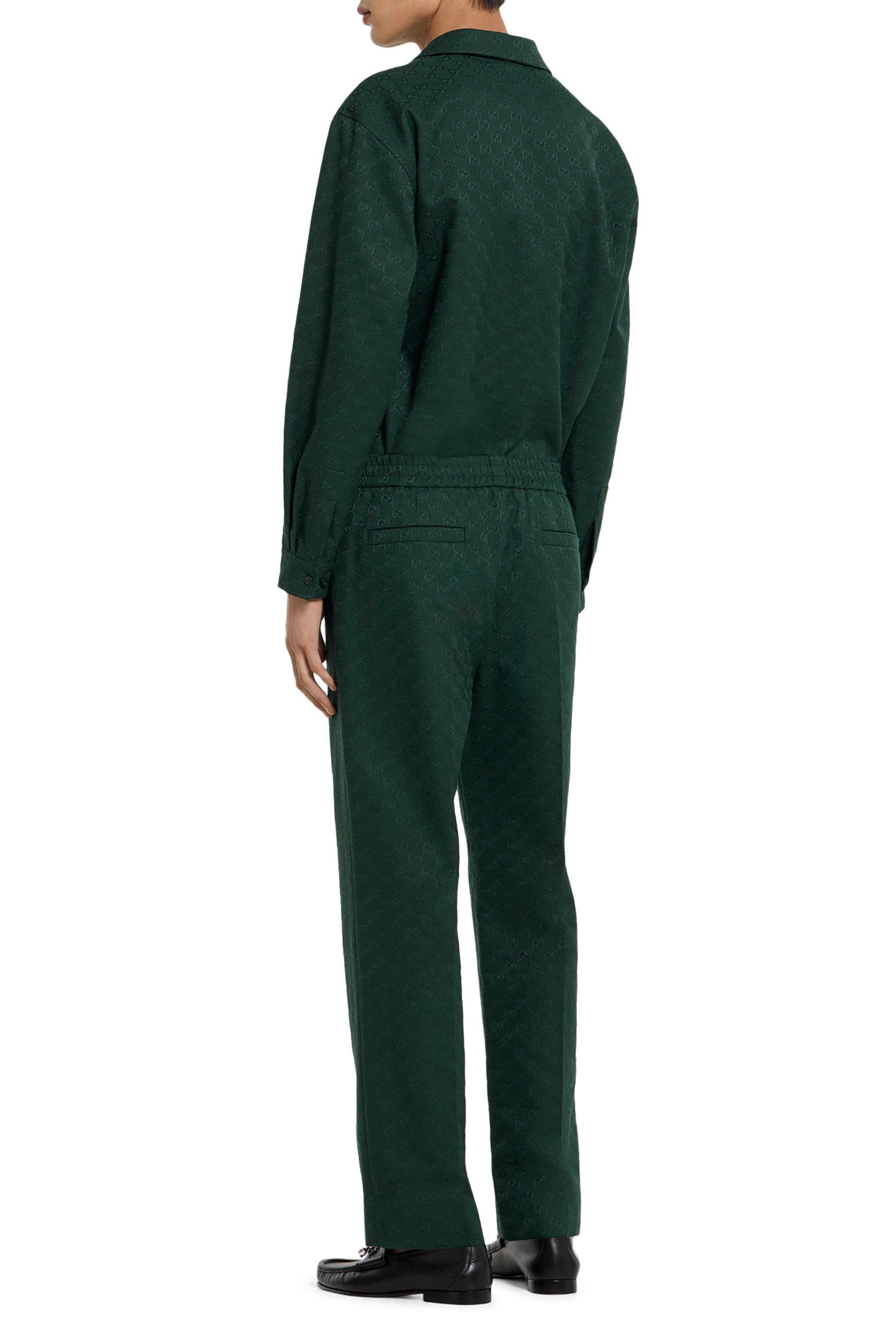 قميص قماش قنب بنقشة حرفي شعار الماركة