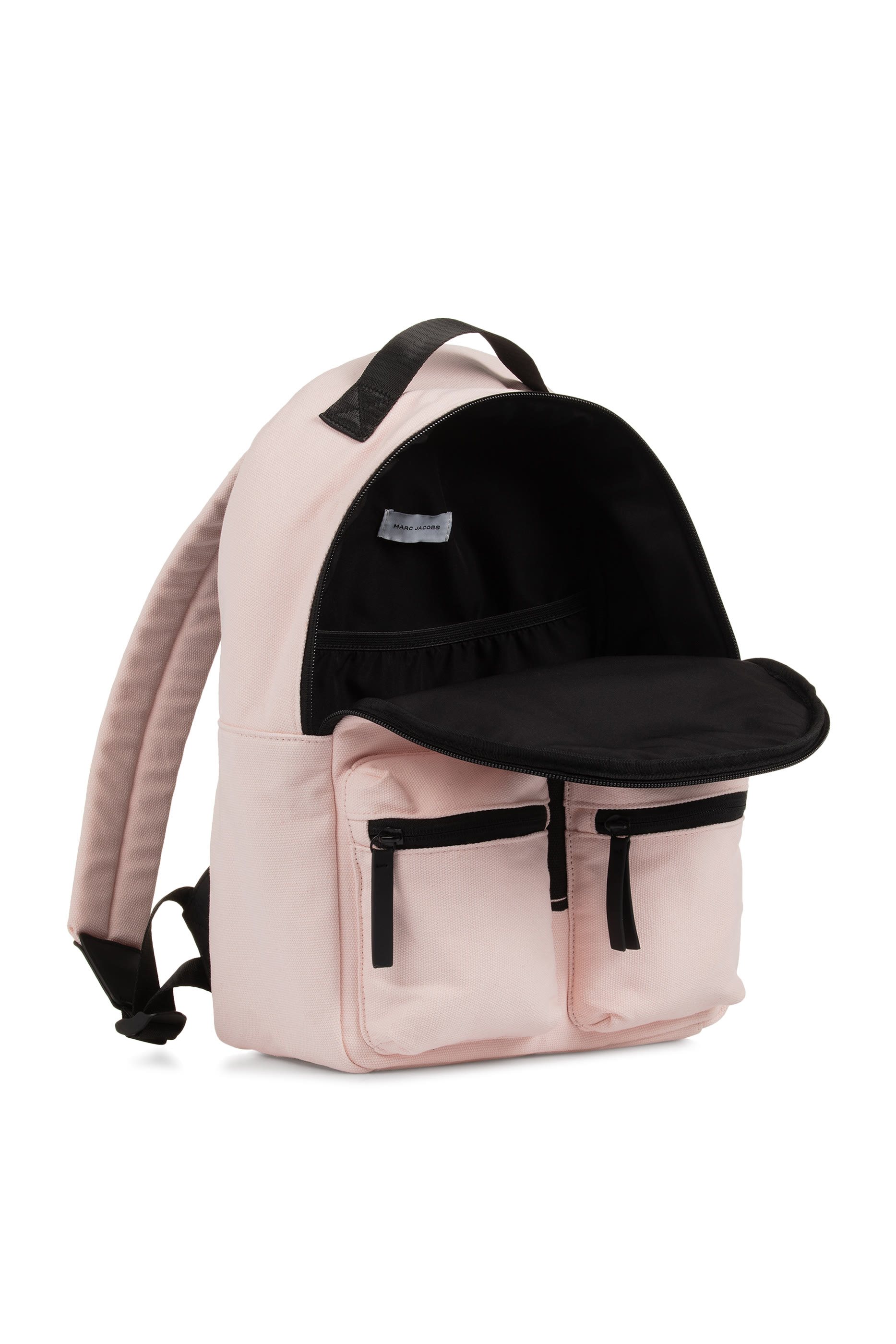 حقيبة ظهر بنقشة غرافيكية بشعار الماركة للأطفال