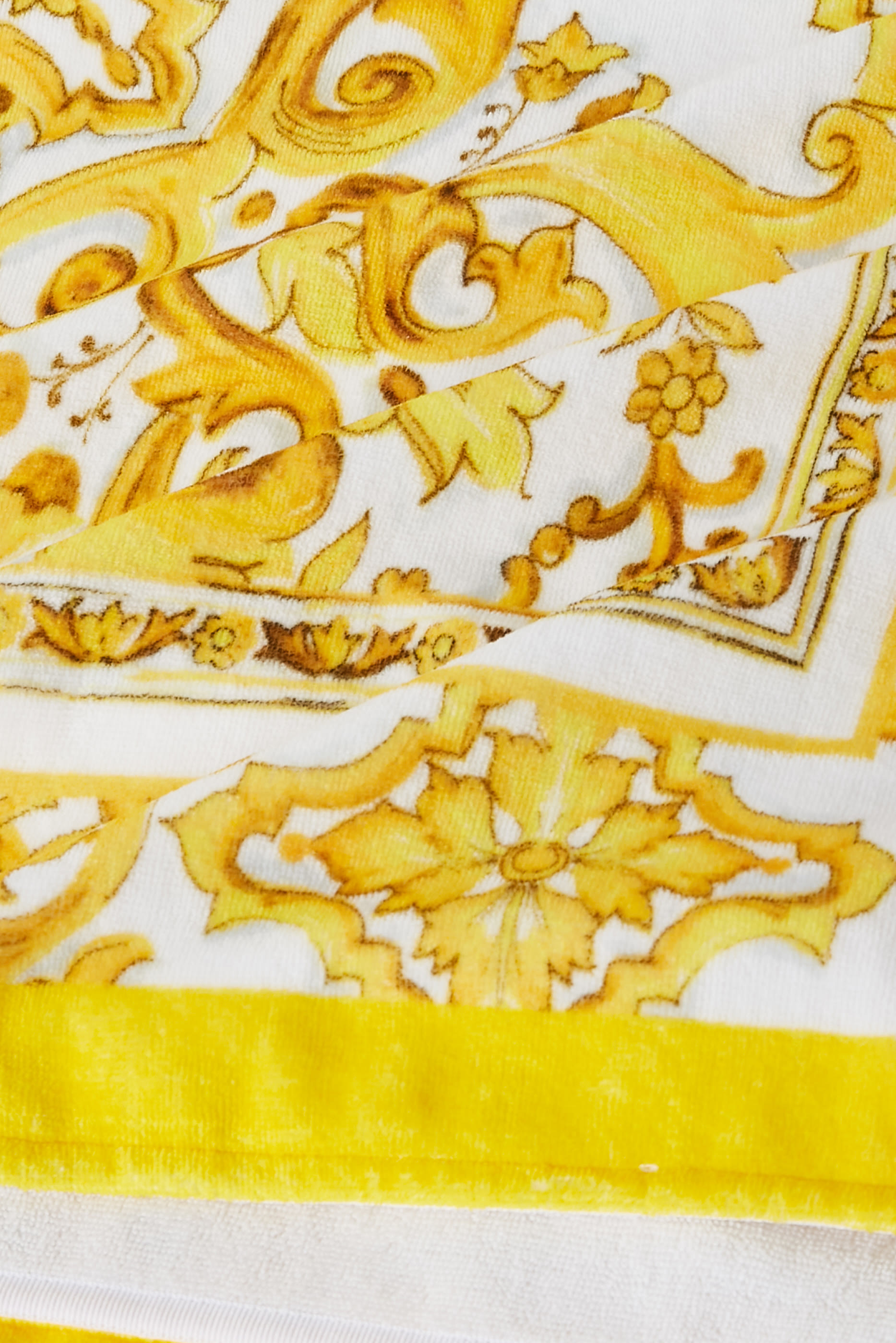 منشفة شاطئ بنقشة مايوليكا تيري للأطفال