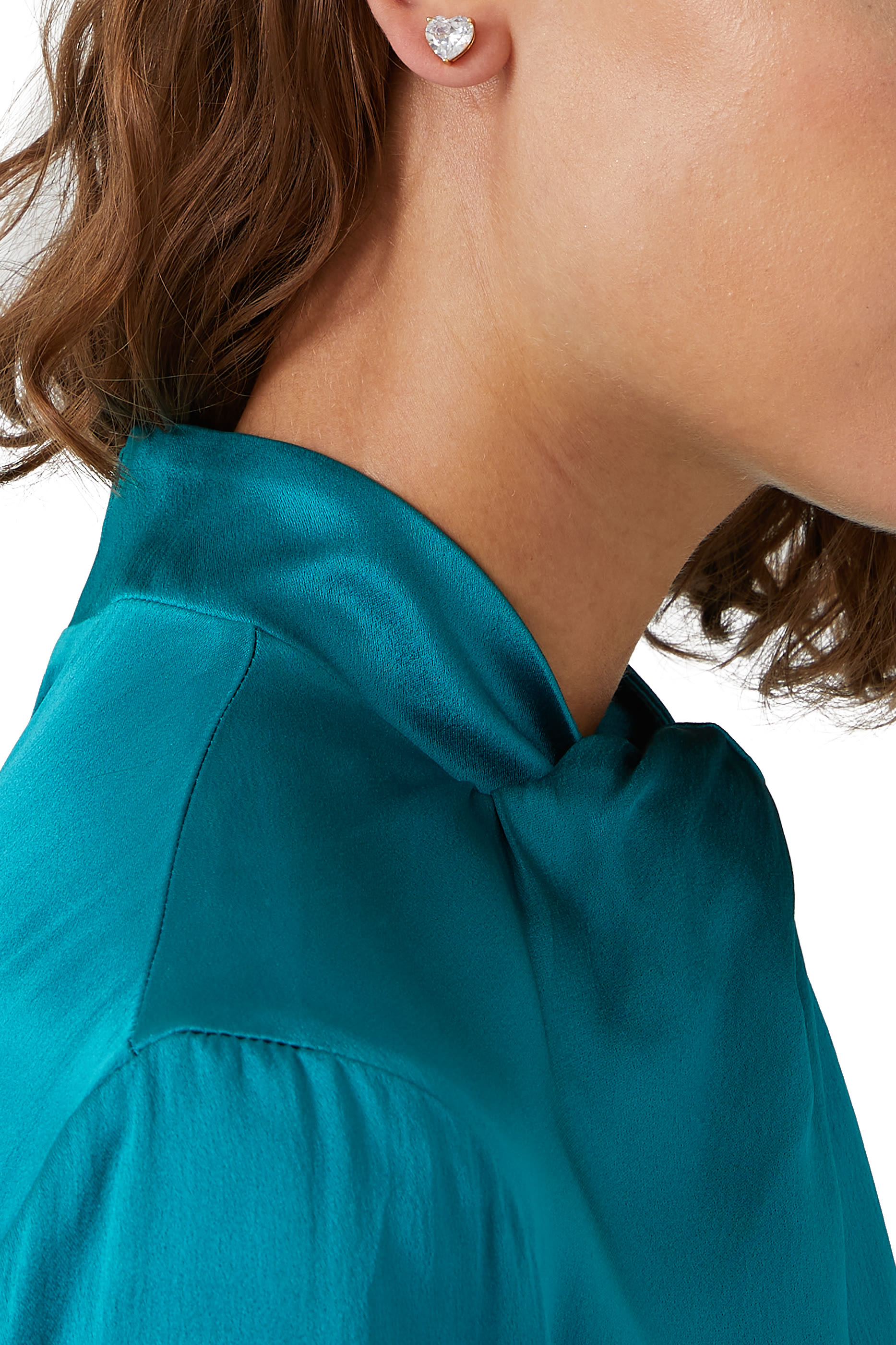 أقراط ماي لوف بتصميم قلب