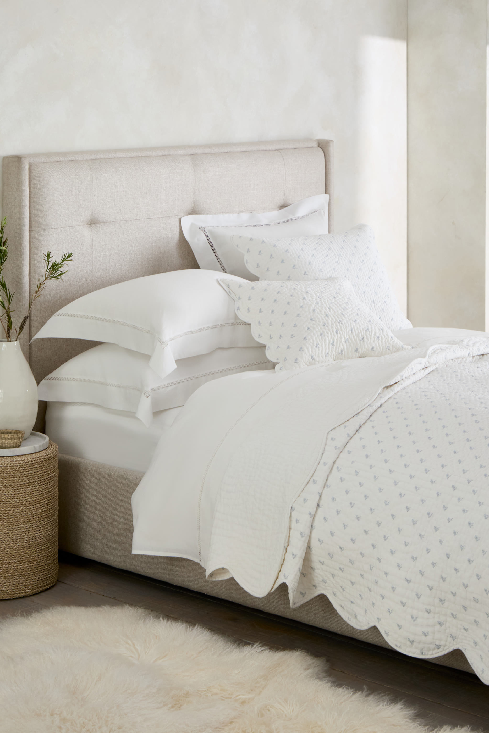 لحاف ميلفيلد بحافة صدفية